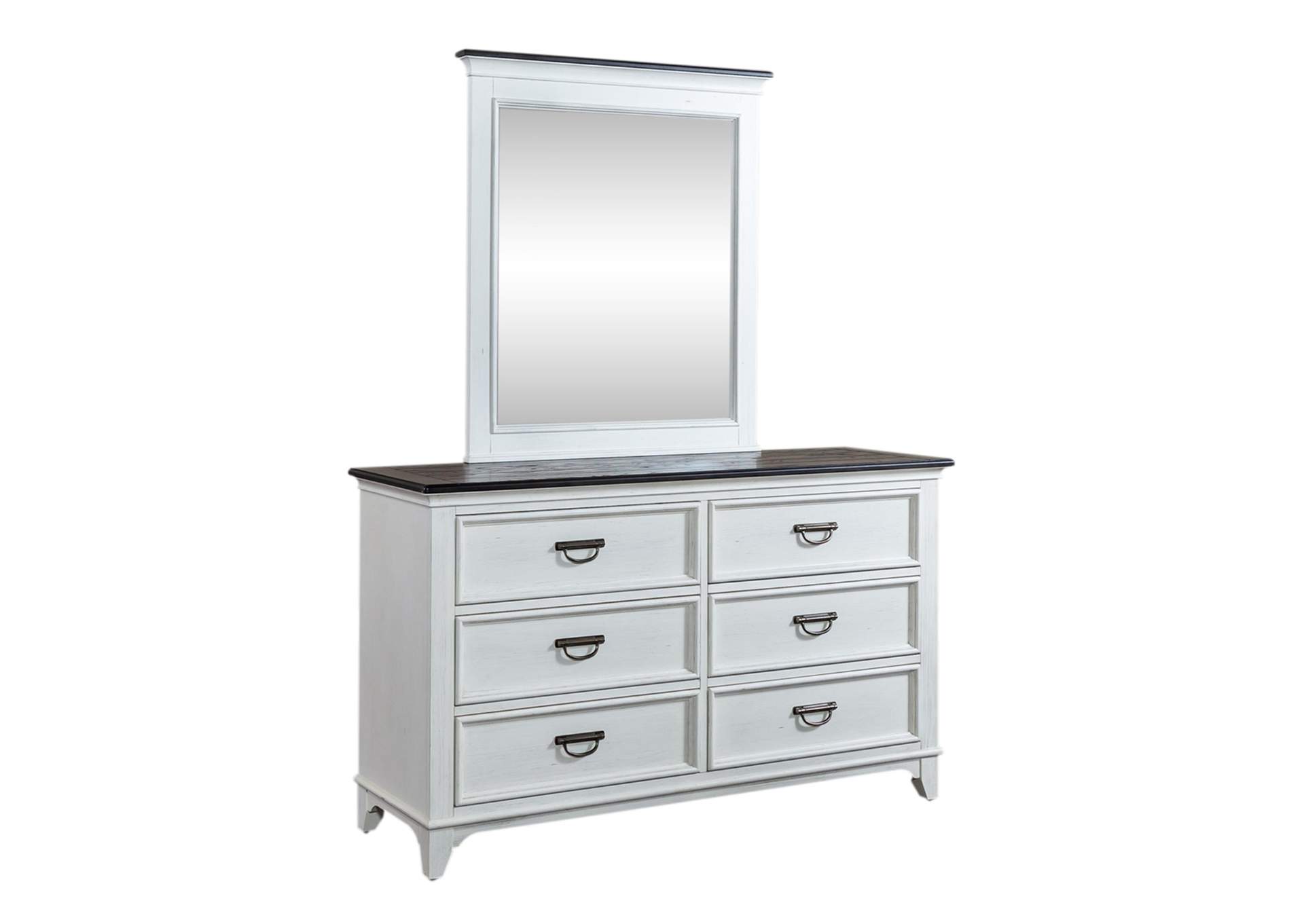 Allyson Park Dresser & Mirror,Liberty