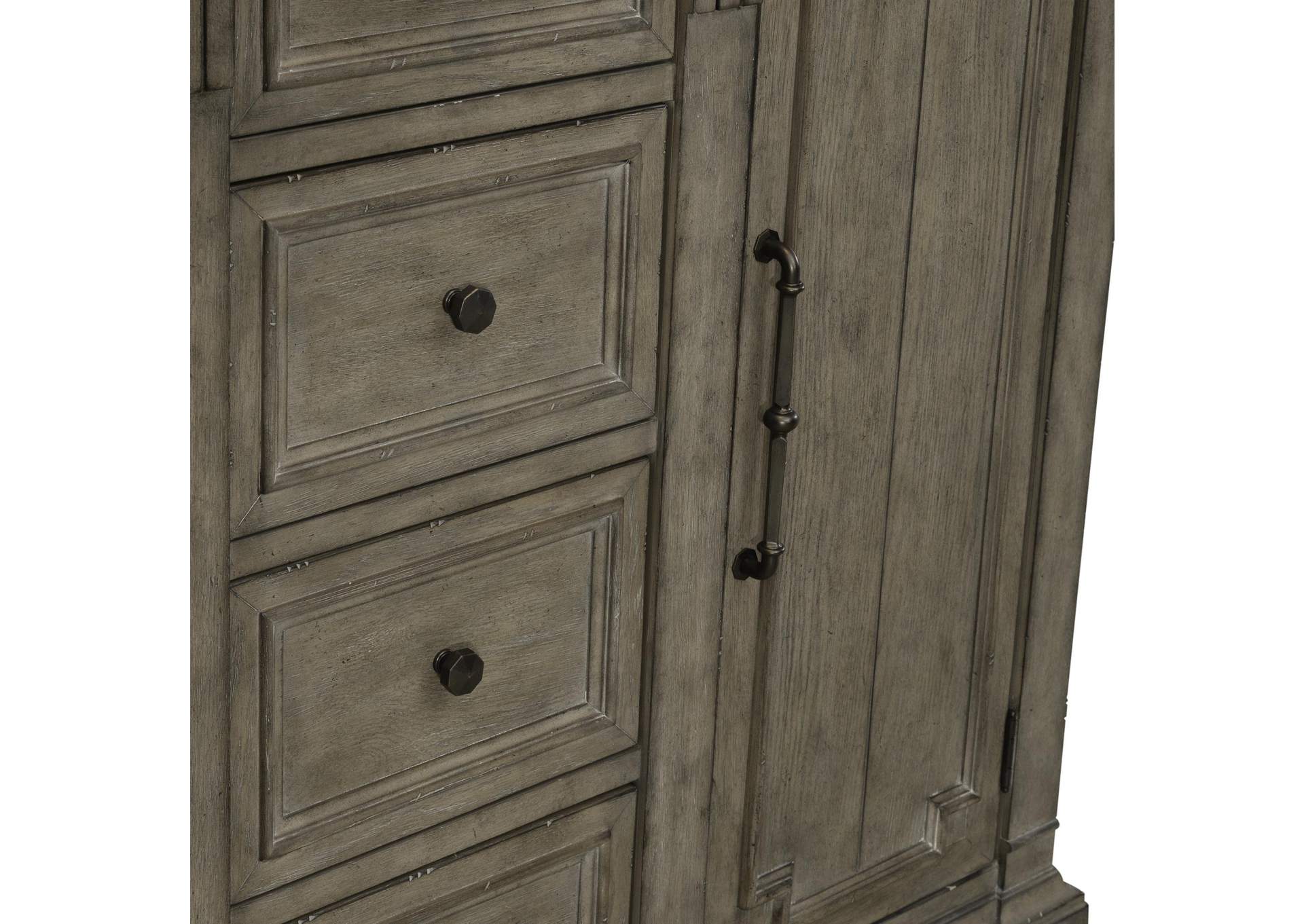 Town & Country 4 Drawer 2 Door Chesser,Liberty