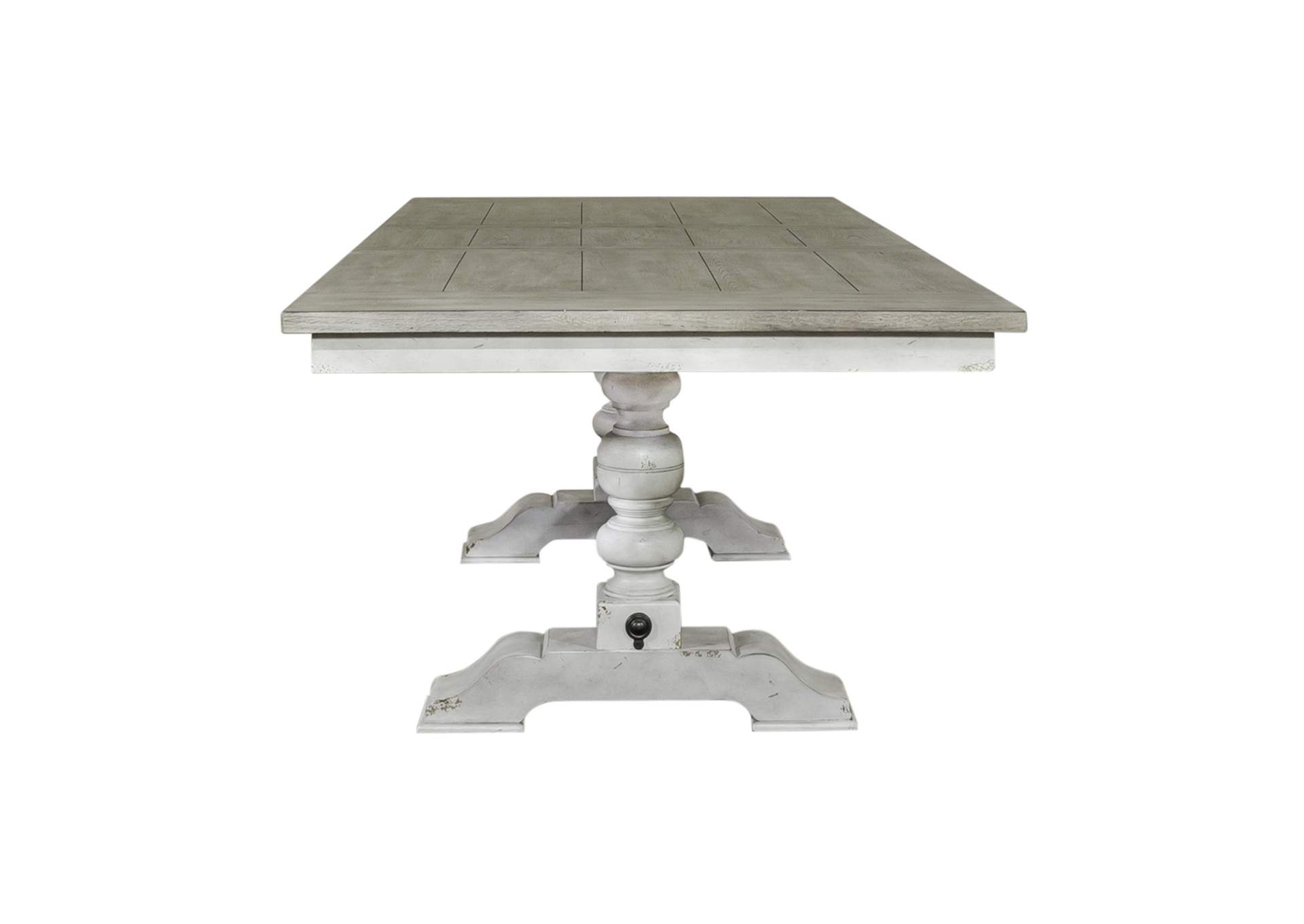 Whitney Trestle Table Set,Liberty