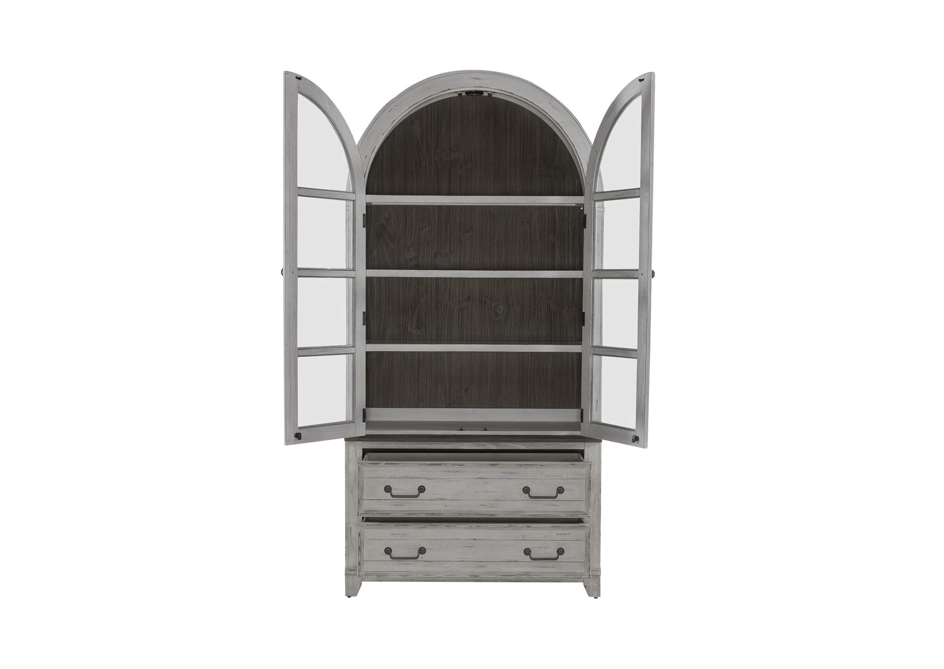 River Place Curio Cabinet,Liberty