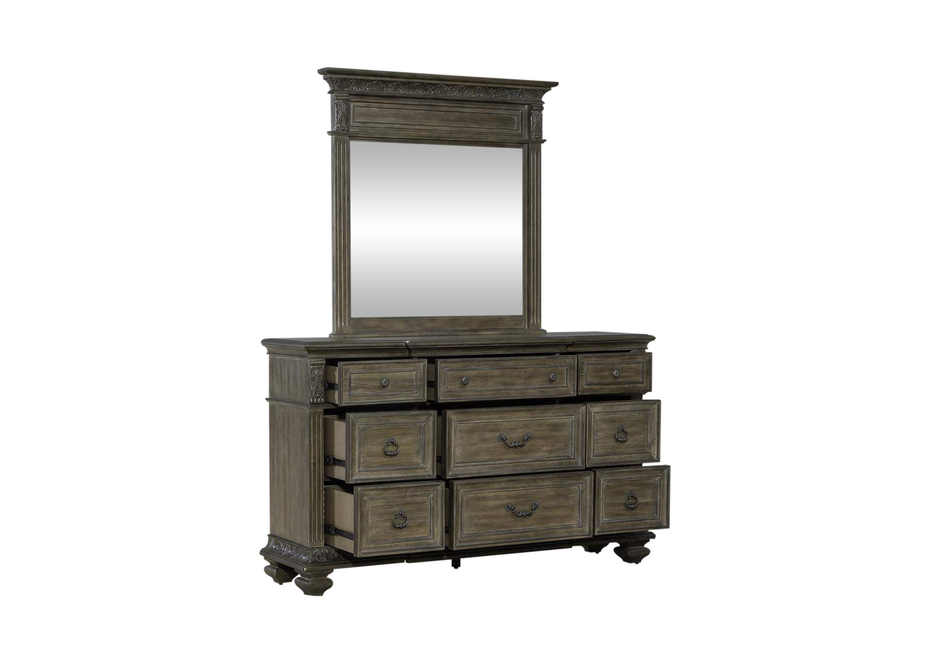 Carlisle Court Dresser & Mirror,Liberty