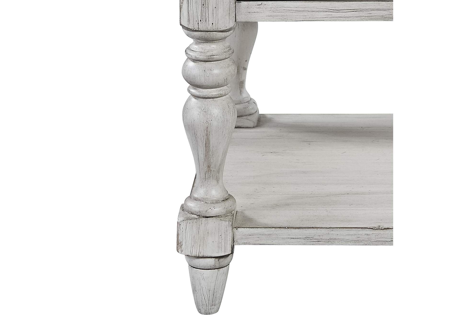 Farmhouse Reimagined 1 Drawer Nightstand,Liberty