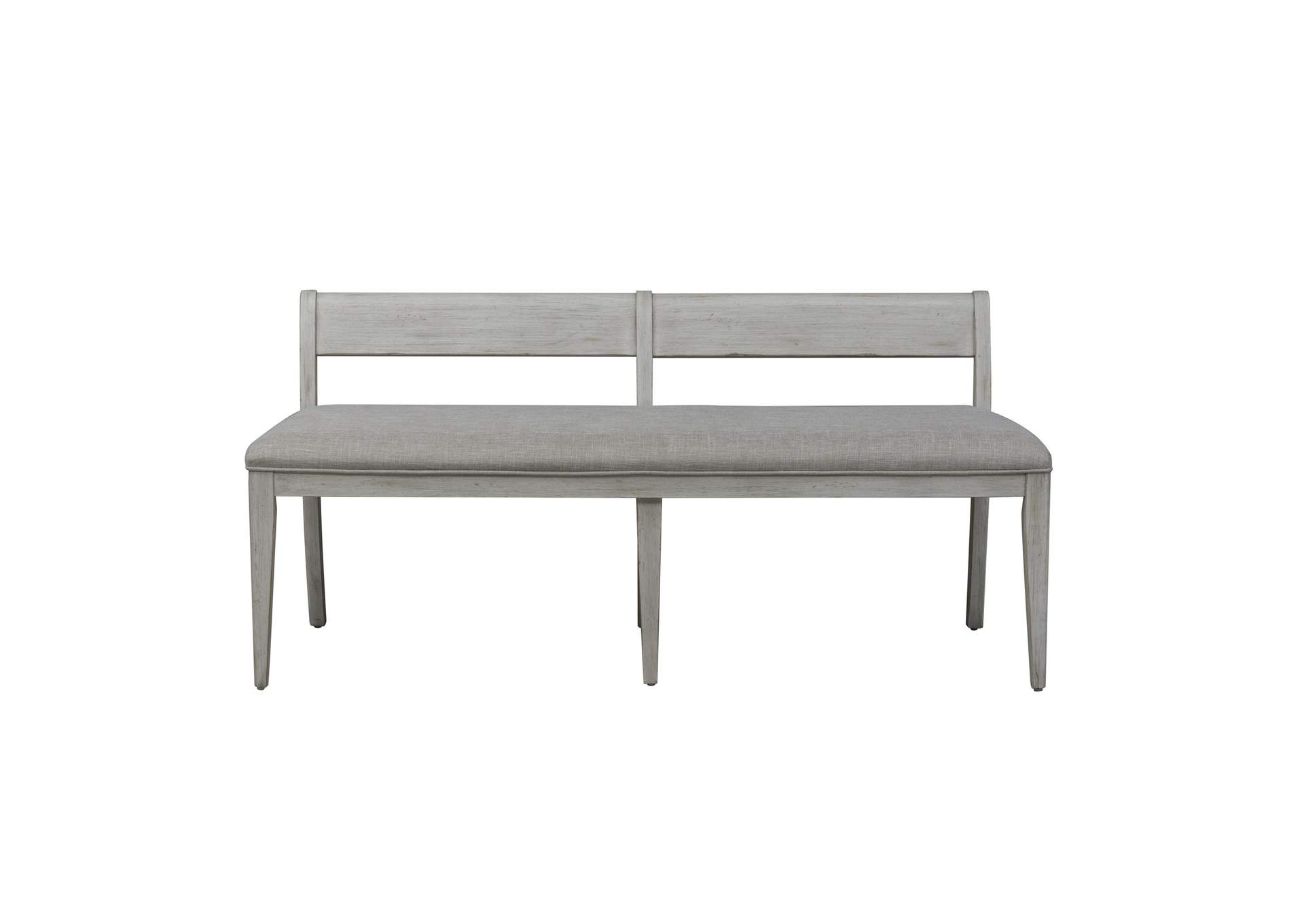 Farmhouse Reimagined Upholstered Dining Bench (RTA),Liberty