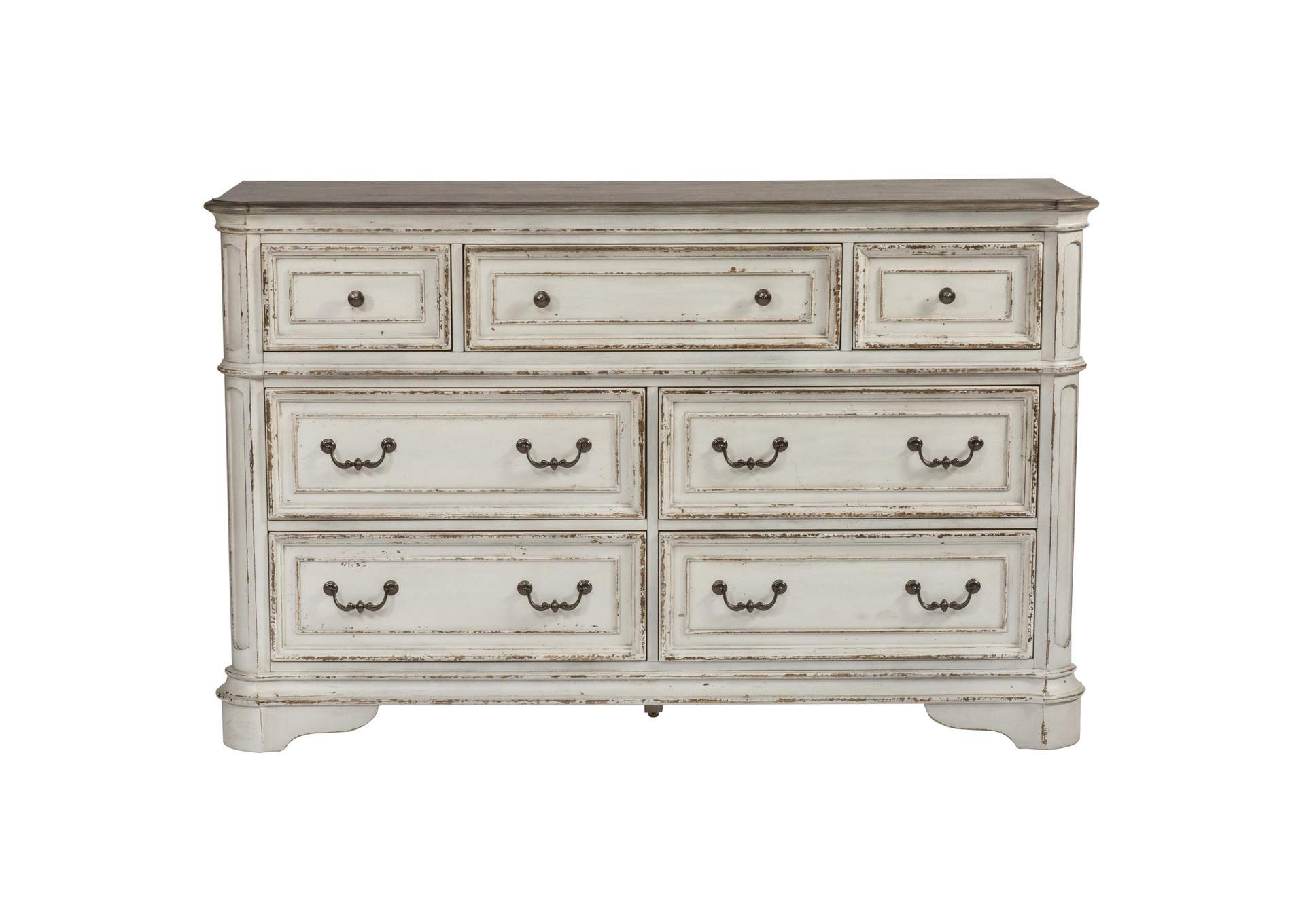 Magnolia Manor 7 Drawer Dresser,Liberty