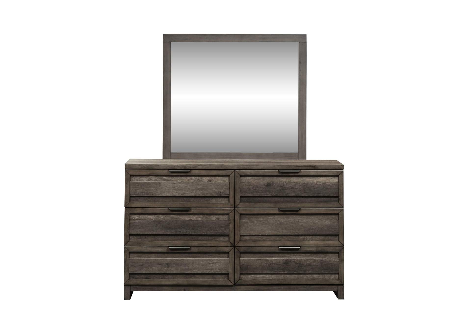 Tanners Creek King Panel Bed, Dresser & Mirror, Chest, Nightstand,Liberty