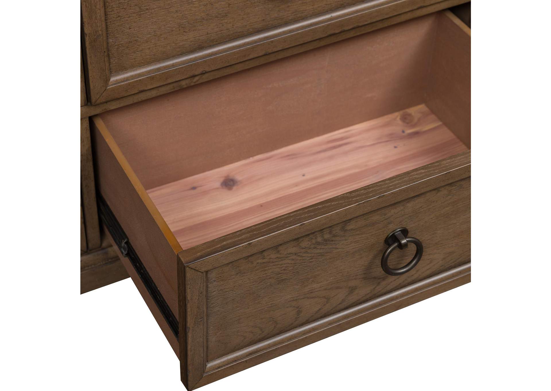Americana Farmhouse 12 Drawer Chesser,Liberty