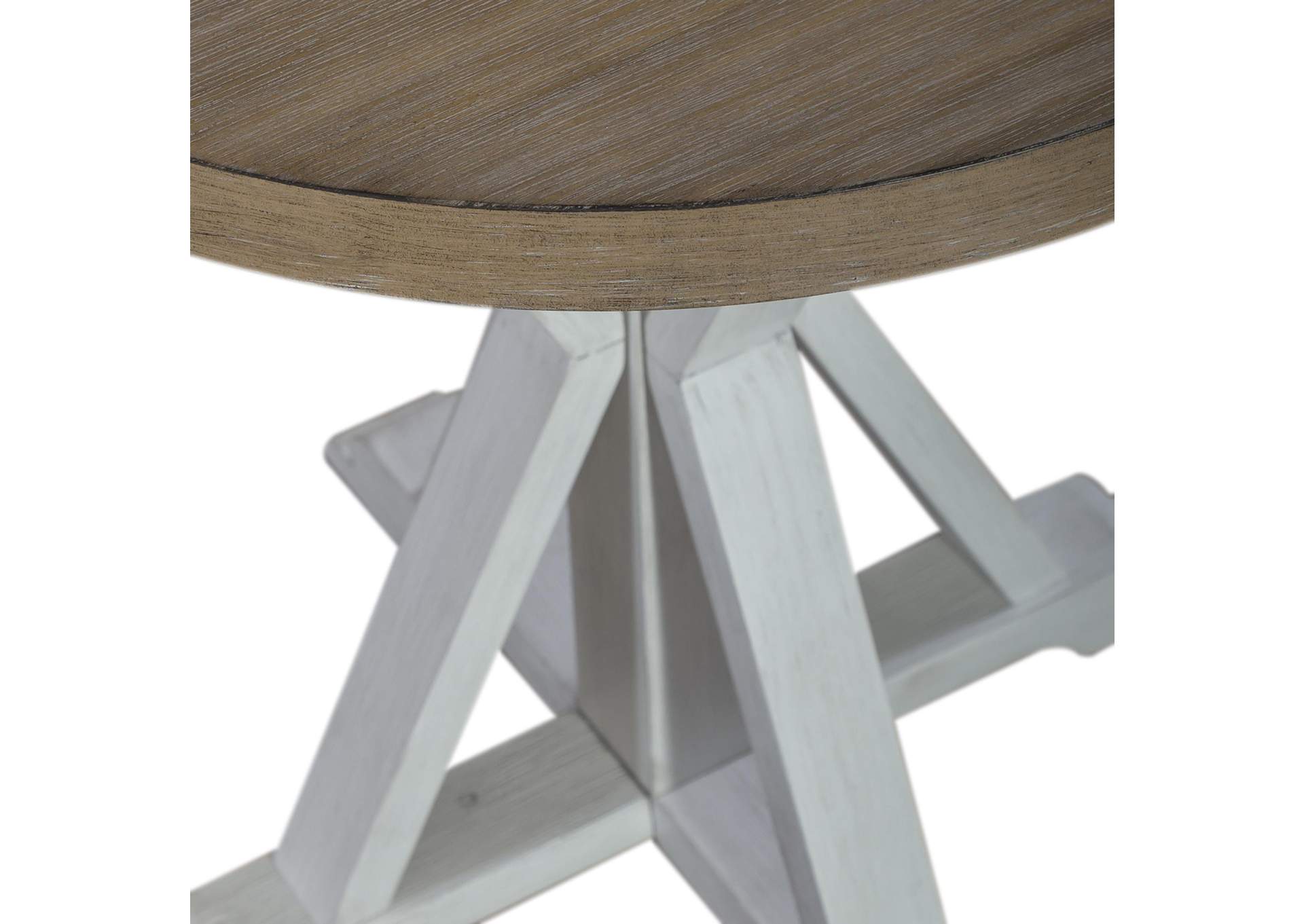 Summerville Round End Table,Liberty