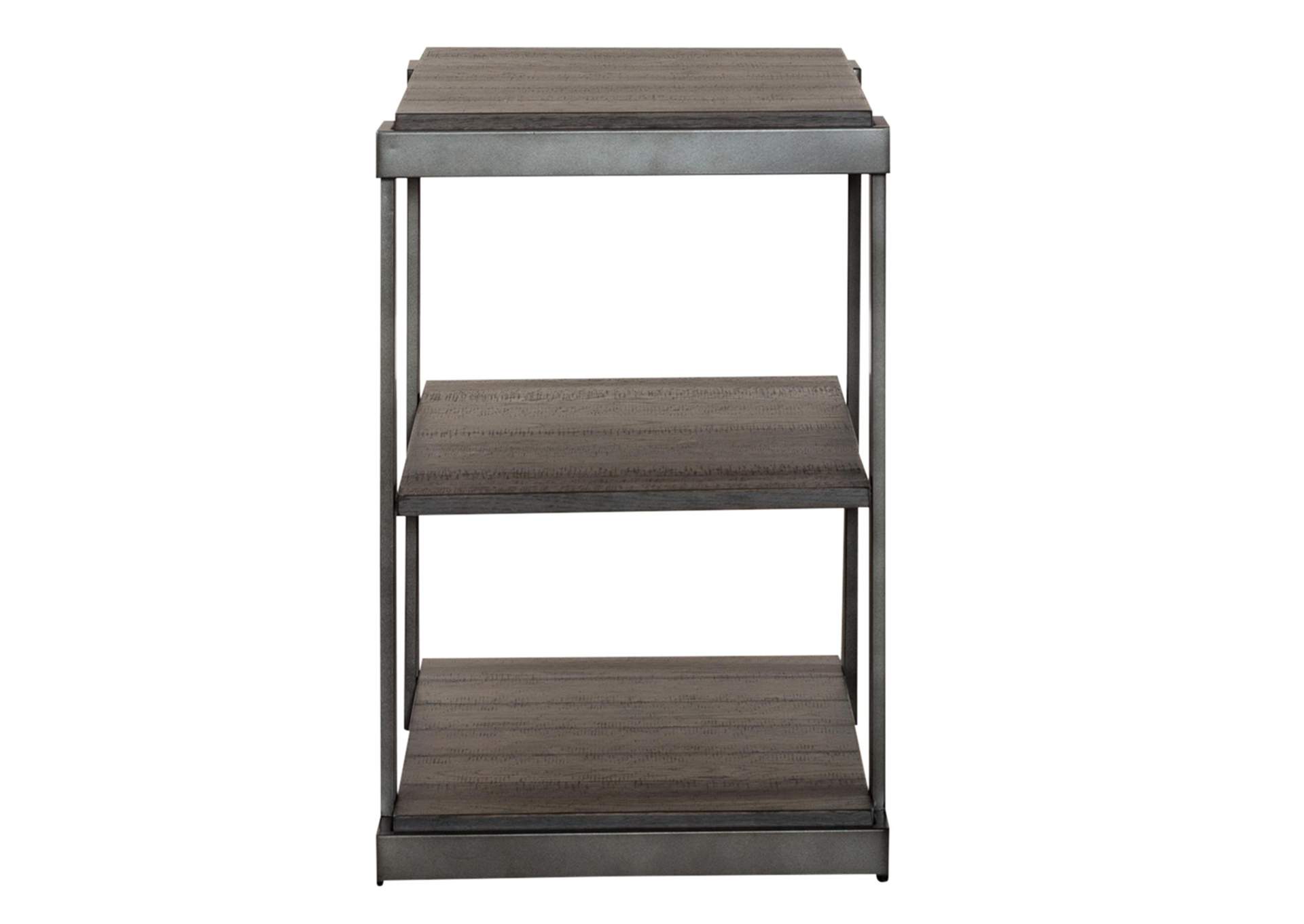 Modern View Tiered End Table,Liberty