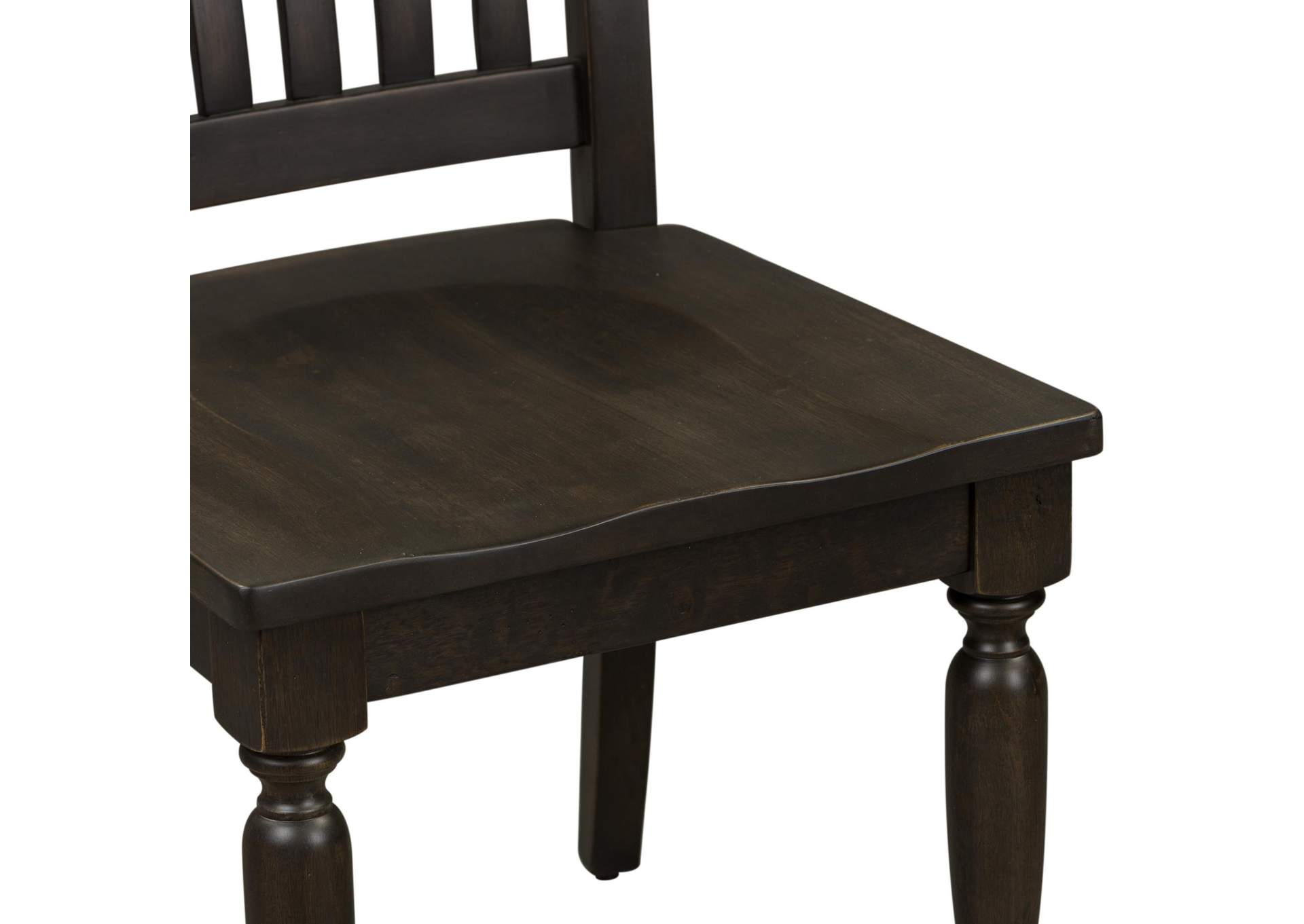 Harvest Home Slat Back Side Chair (RTA),Liberty