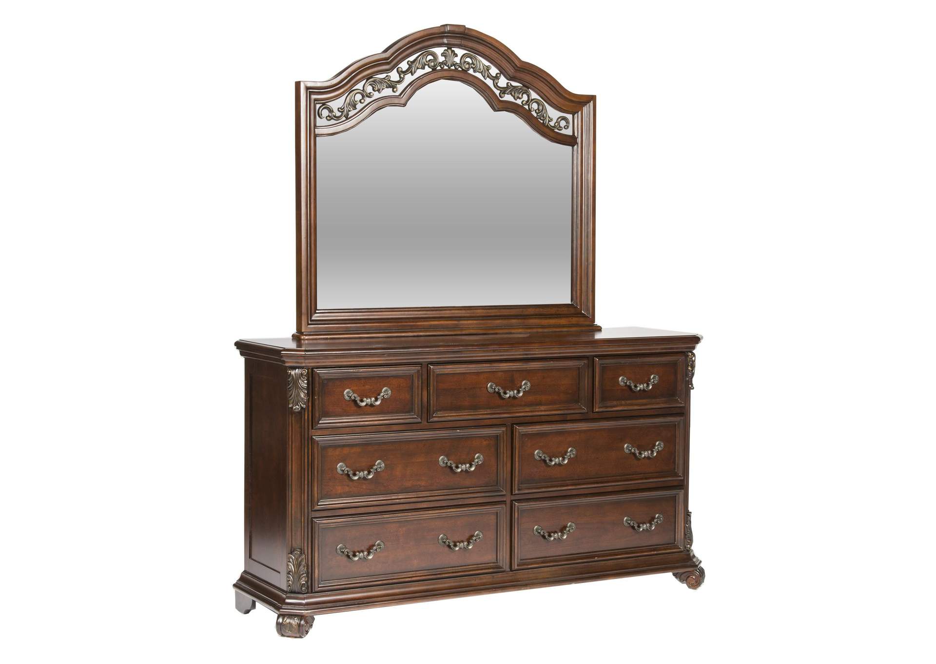 Messina Estates Dresser & Mirror,Liberty