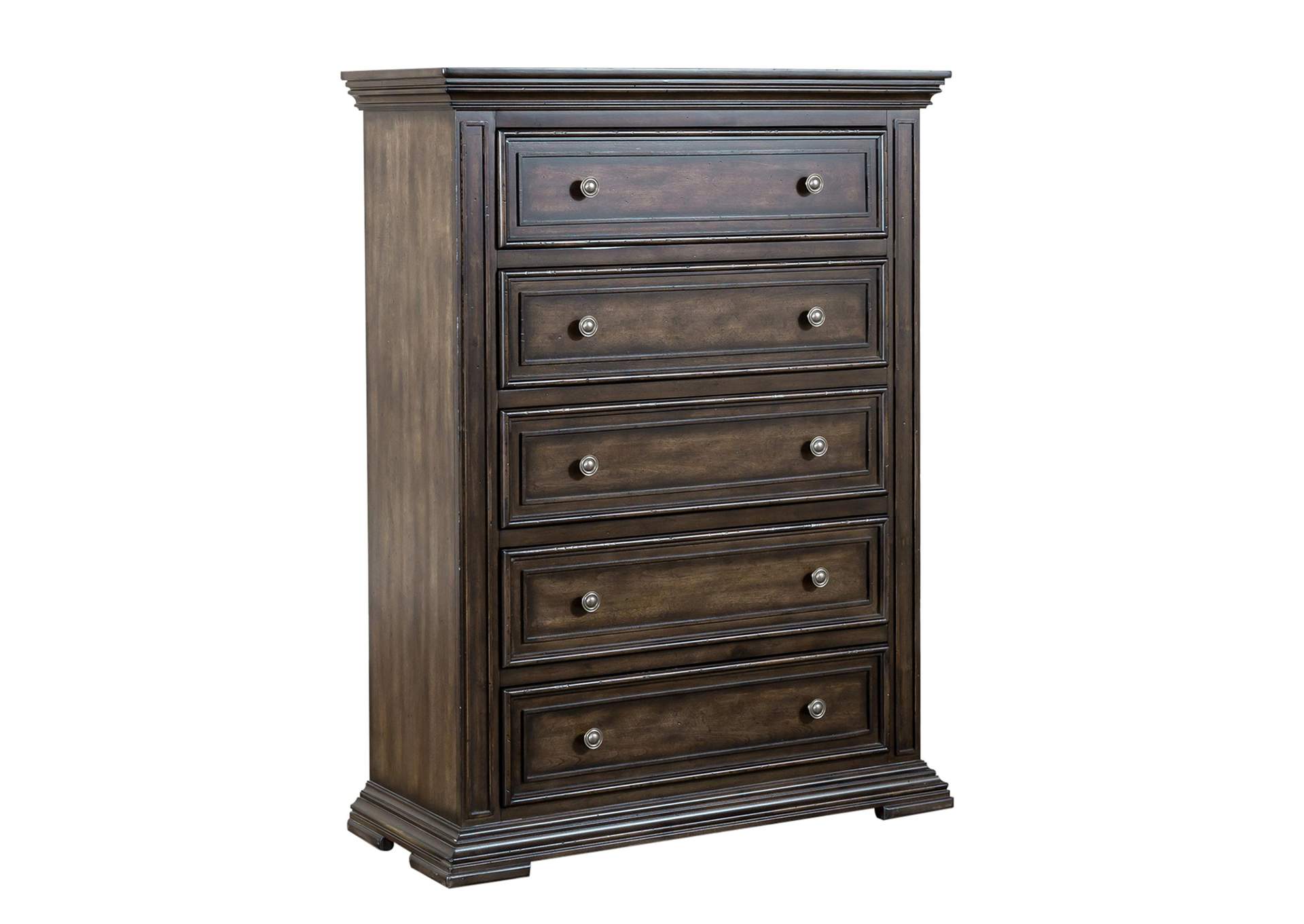 Big Valley 5 Drawer Chest,Liberty