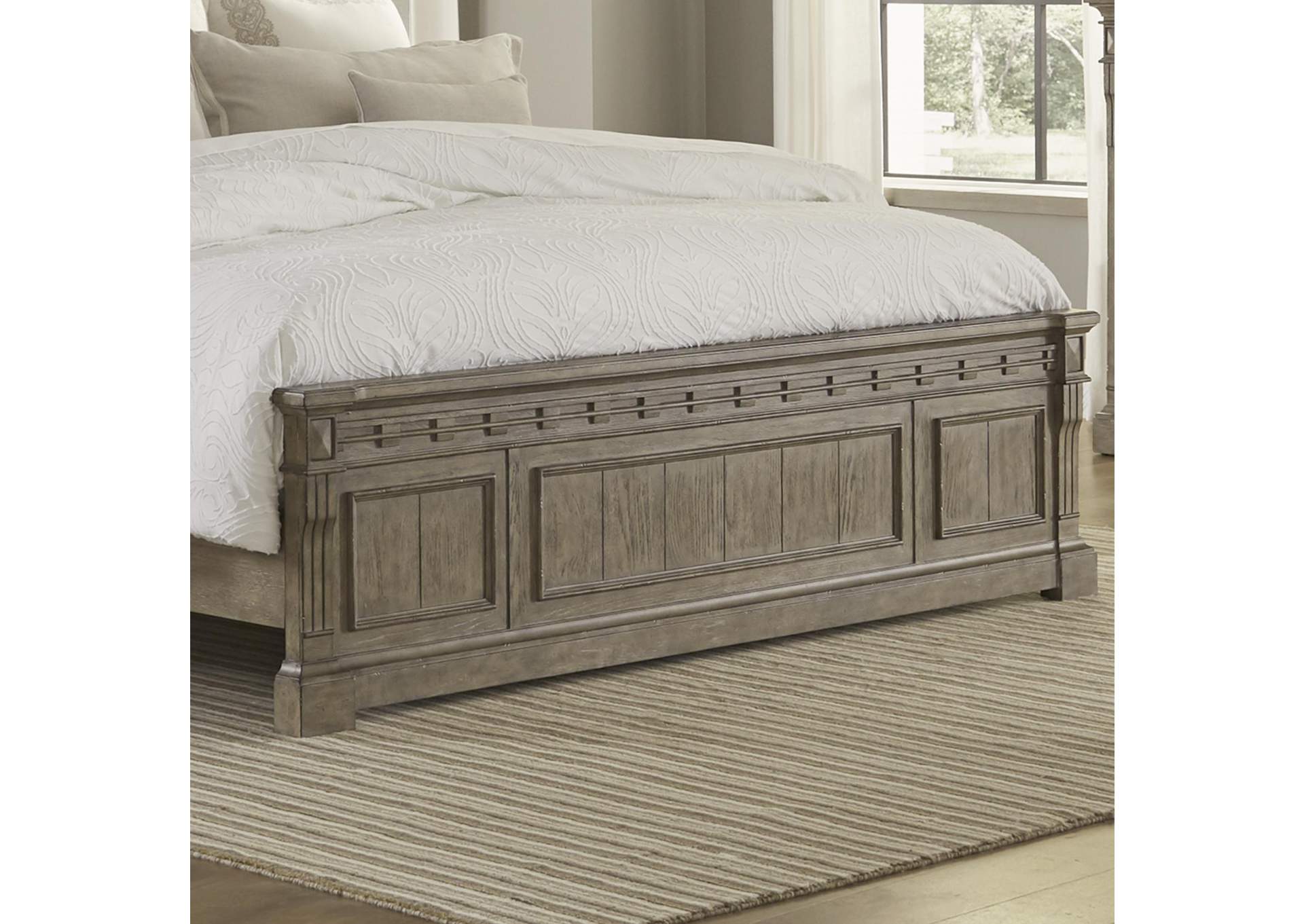 Town & Country King Panel Bed,Liberty