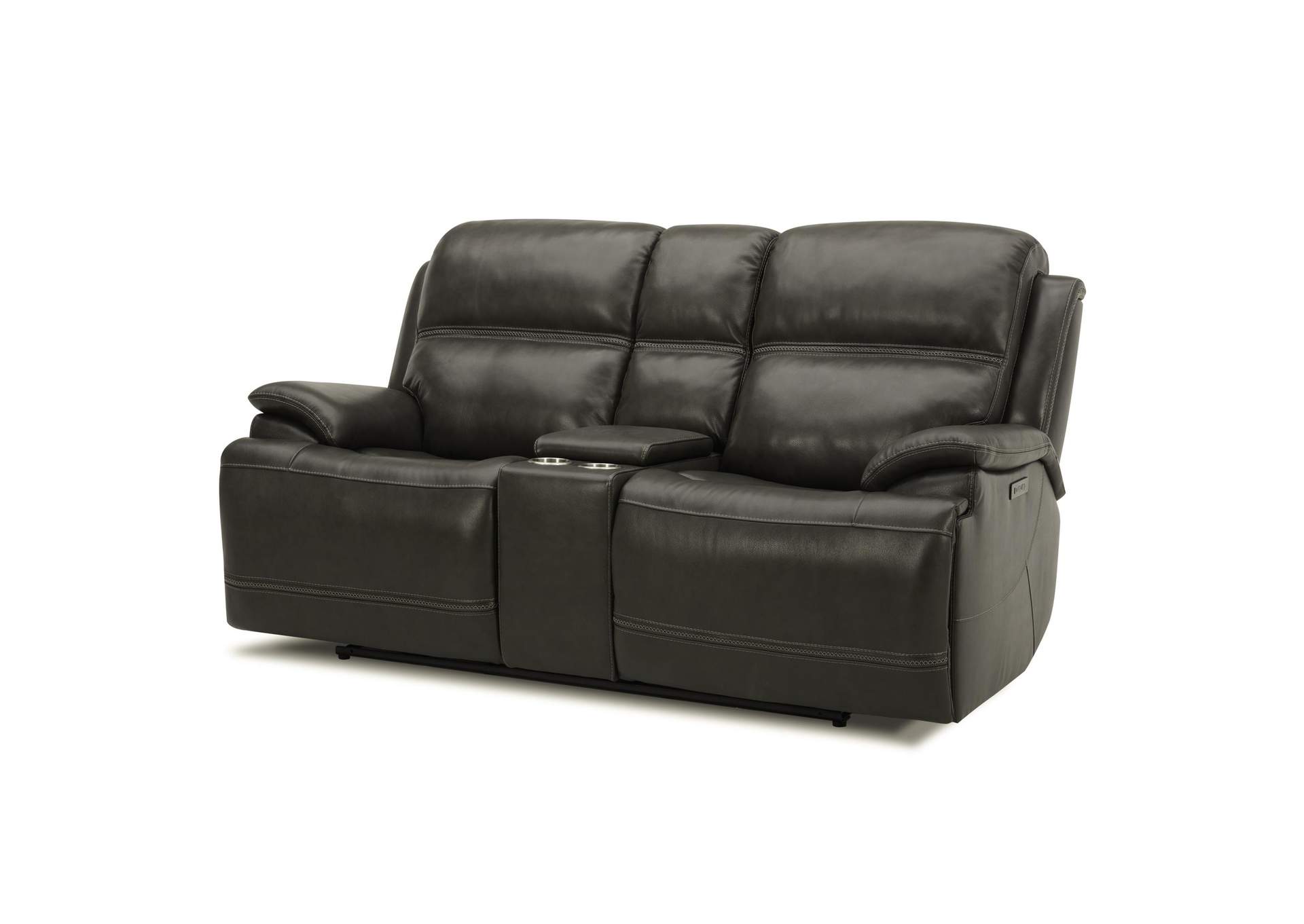 Bentley Loveseat w/Console P2 & ZG - Graphite,Liberty