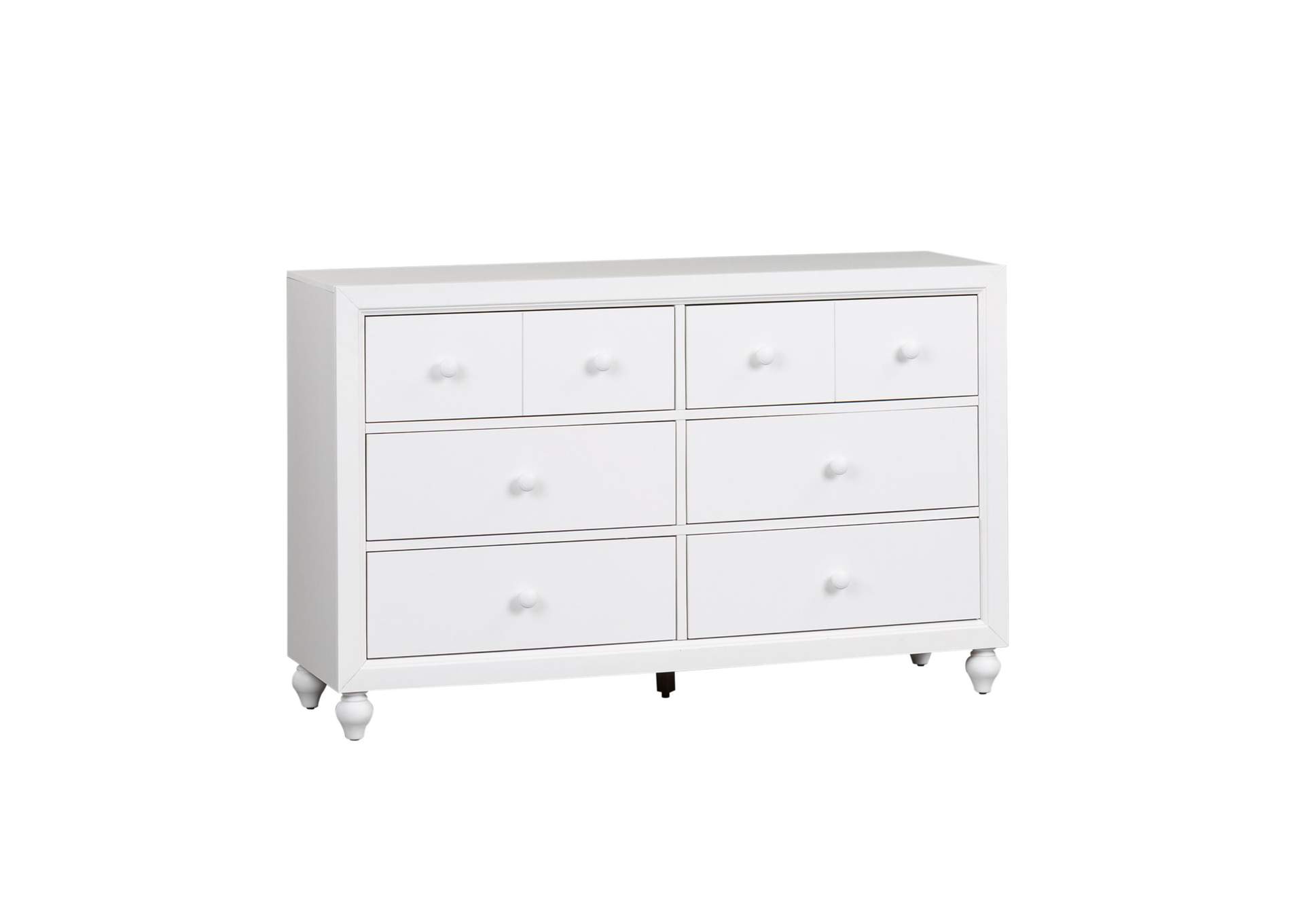 Cottage View 6 Drawer Dresser,Liberty