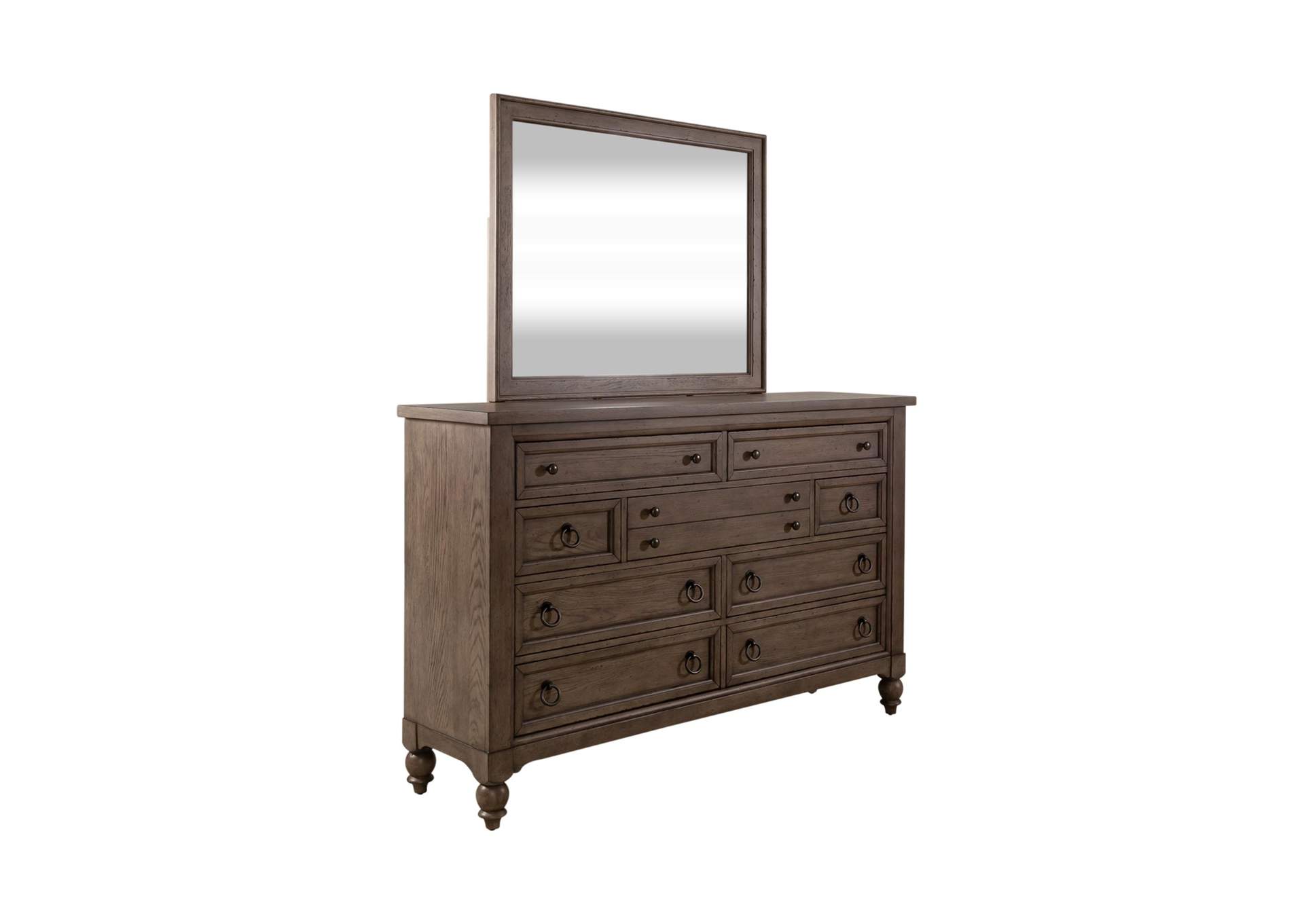 Americana Farmhouse Dresser & Mirror,Liberty