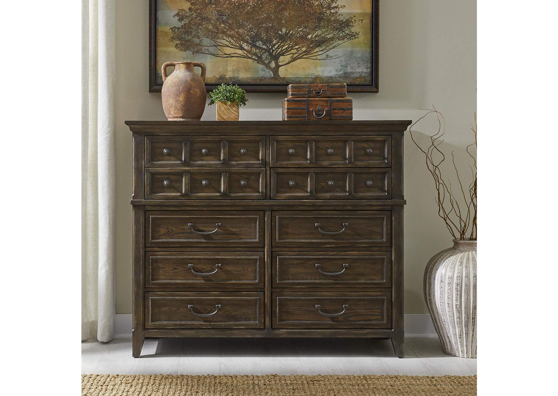 Paradise Valley 10 Drawer Chesser,Liberty