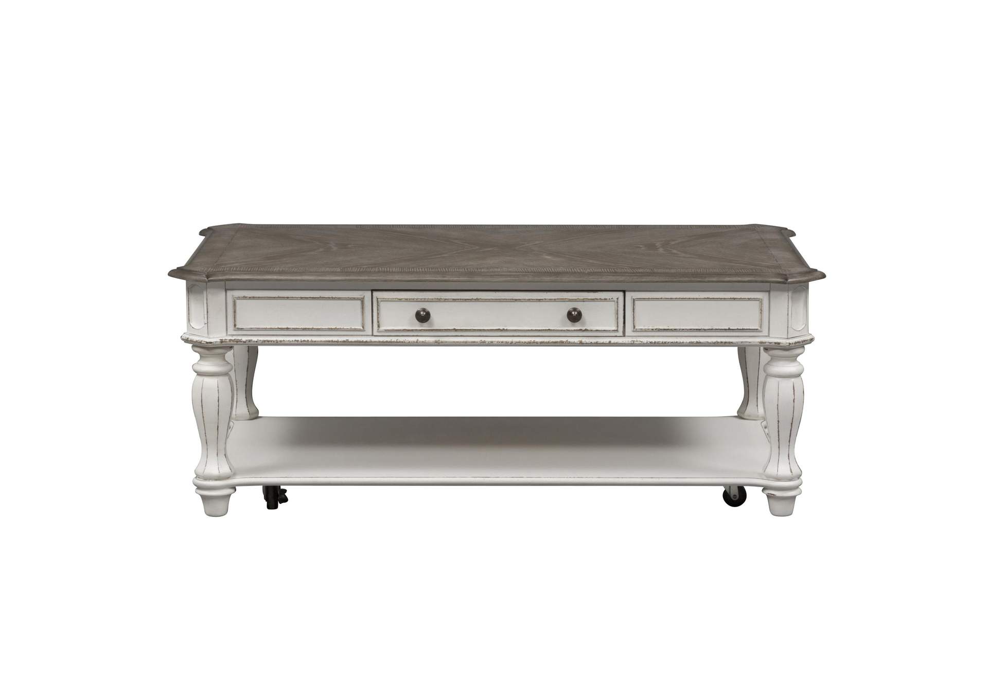 Magnolia Manor Rectangular Cocktail Table,Liberty