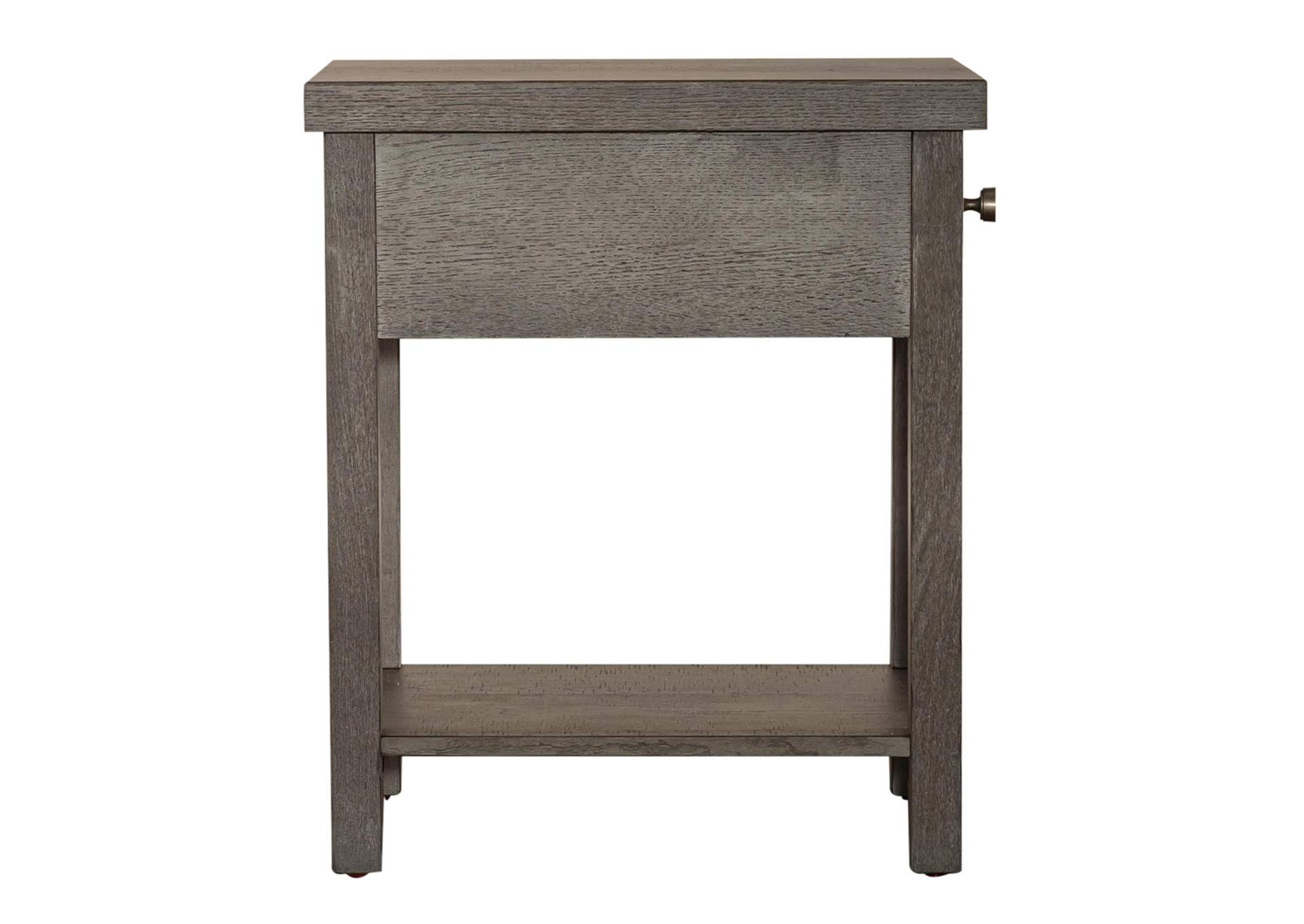 Modern Farmhouse Drawer Chair Side Table,Liberty