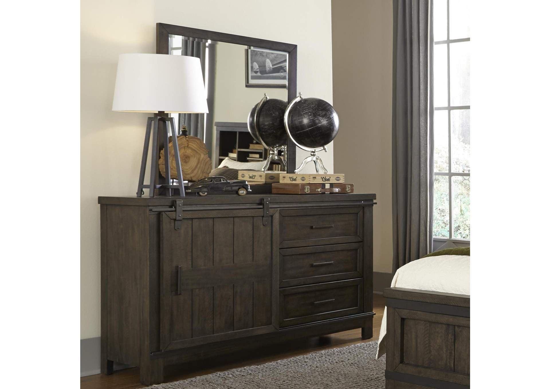 Thornwood Hills Barn Door Dresser,Liberty