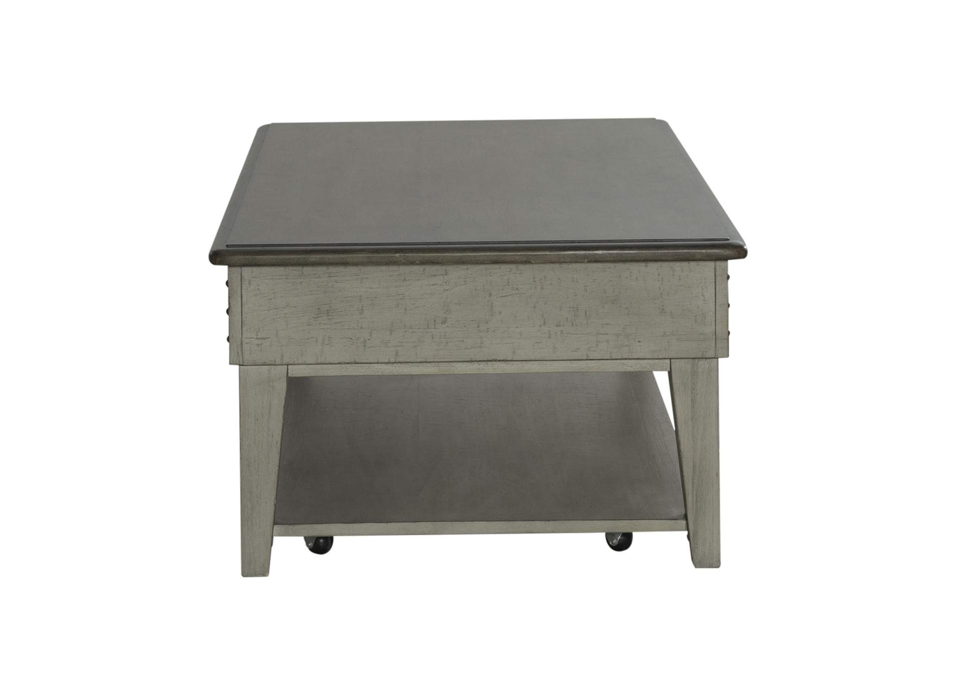 Ivy Hollow Drawer Cocktail Table,Liberty