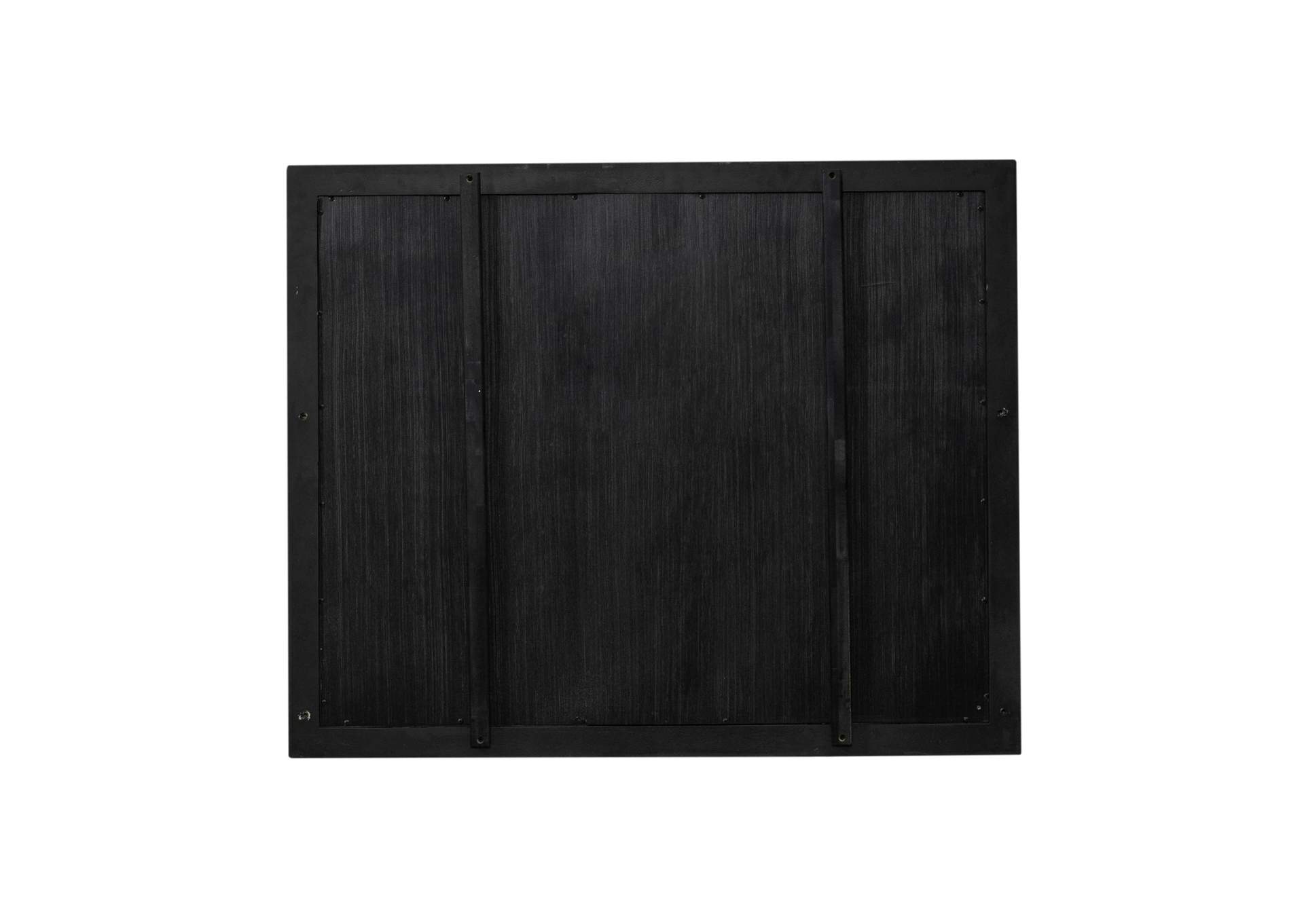 Americana Farmhouse Landscape Mirror - Black,Liberty