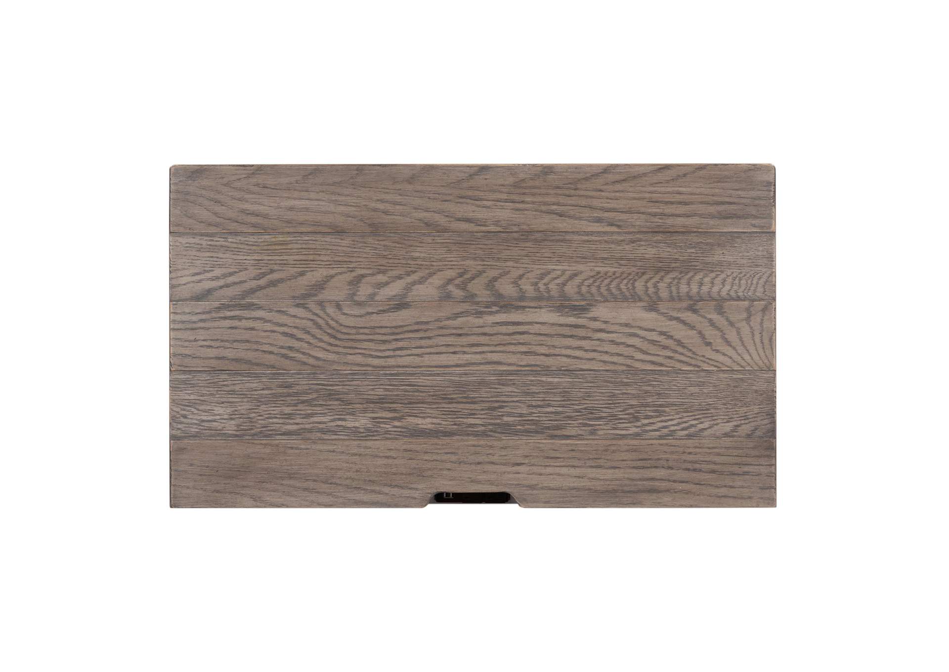Heartland 1 Drawer Nightstand with Charging Station,Liberty