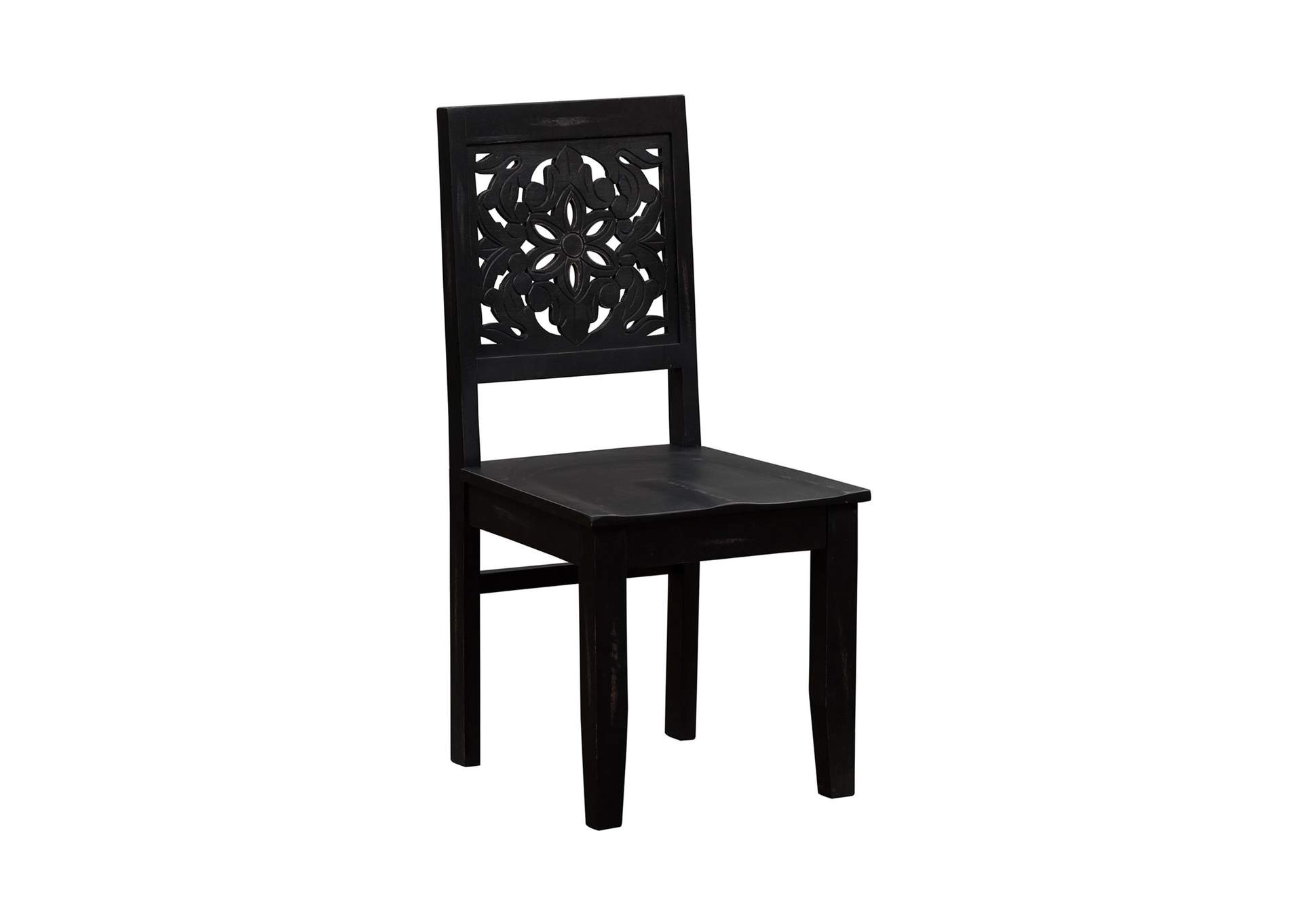 Trellis Lane Accent Chair - Black,Liberty