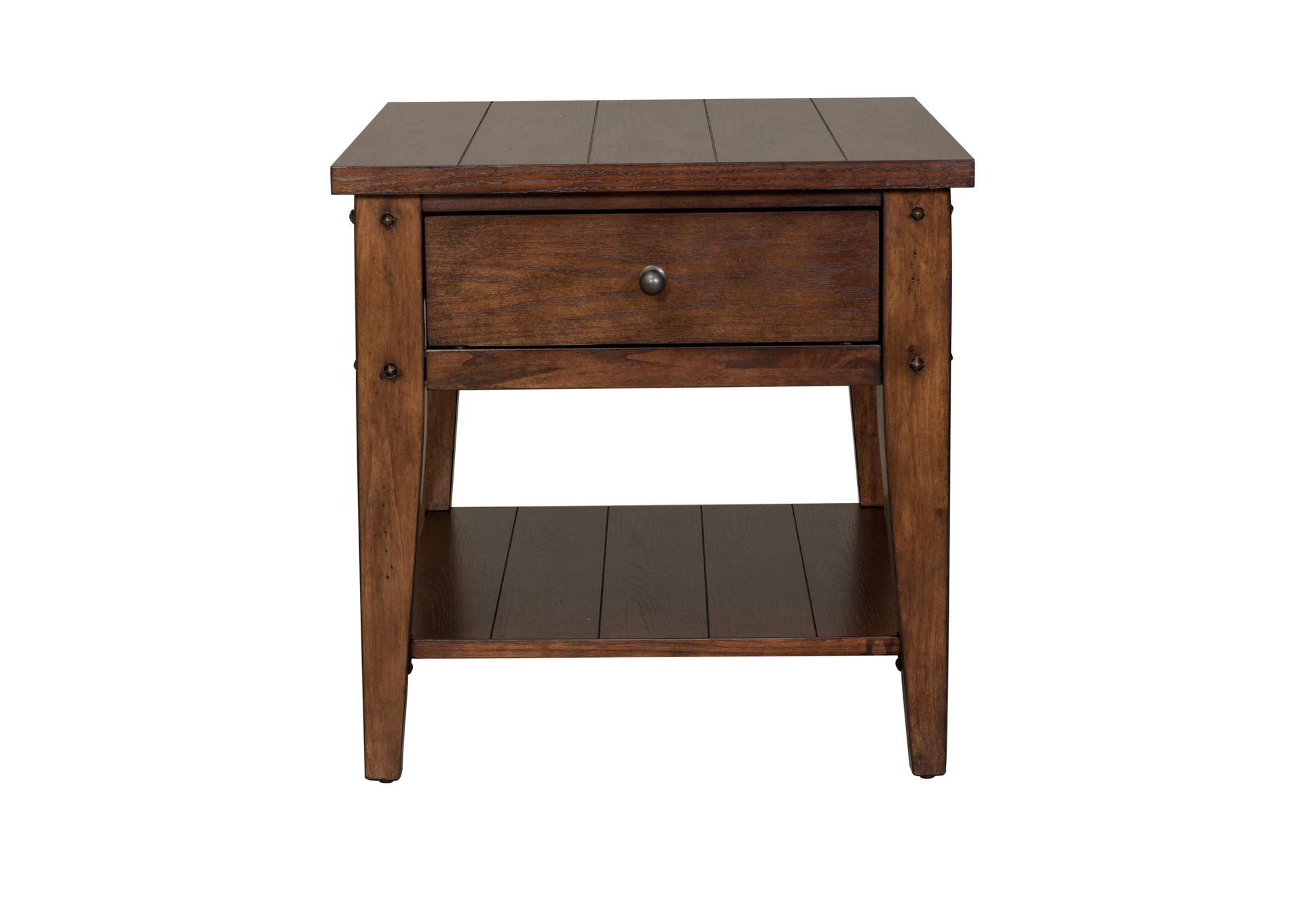 Lake House End Table,Liberty