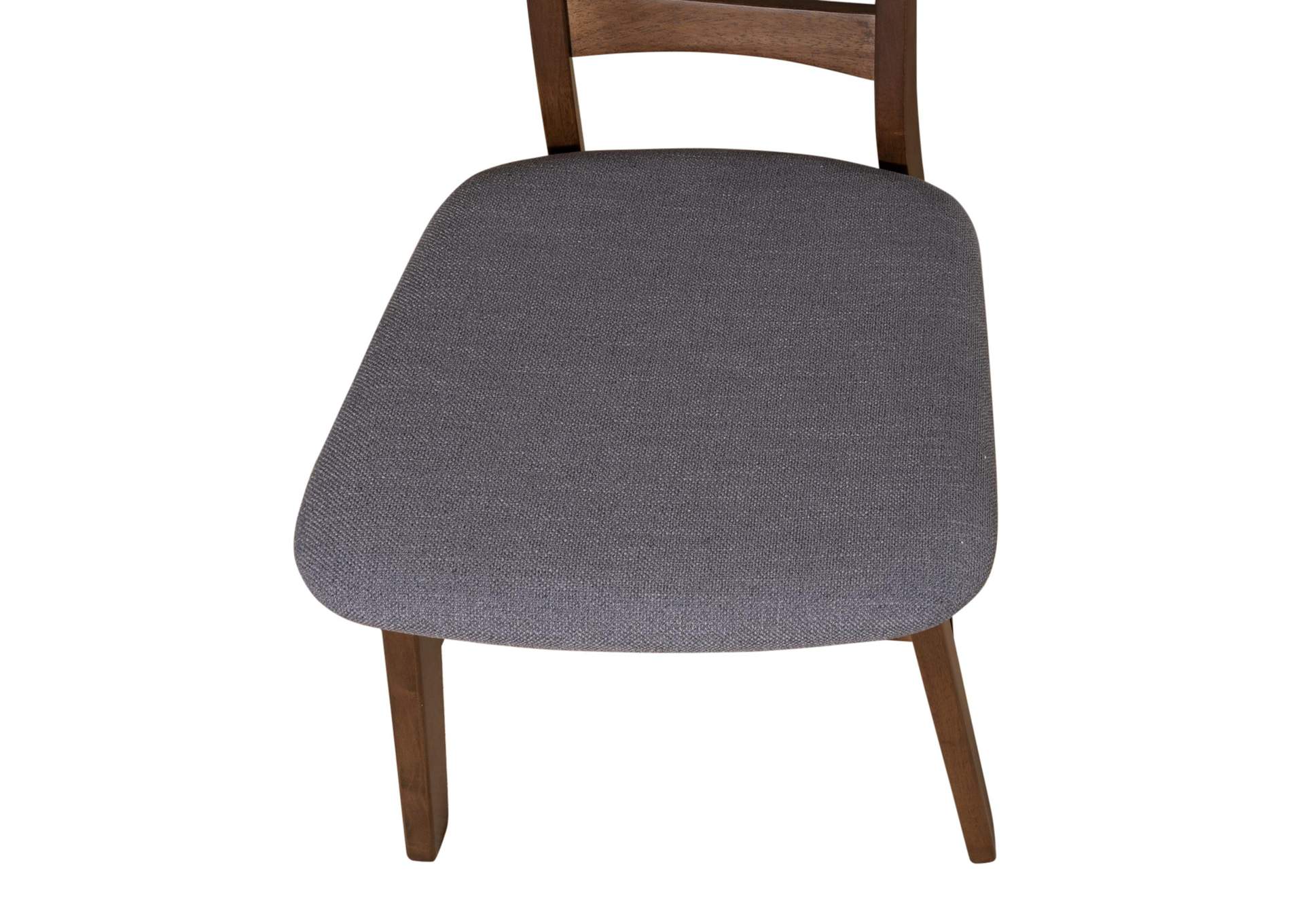 Space Savers Panel Back Side Chair - Grey (RTA),Liberty