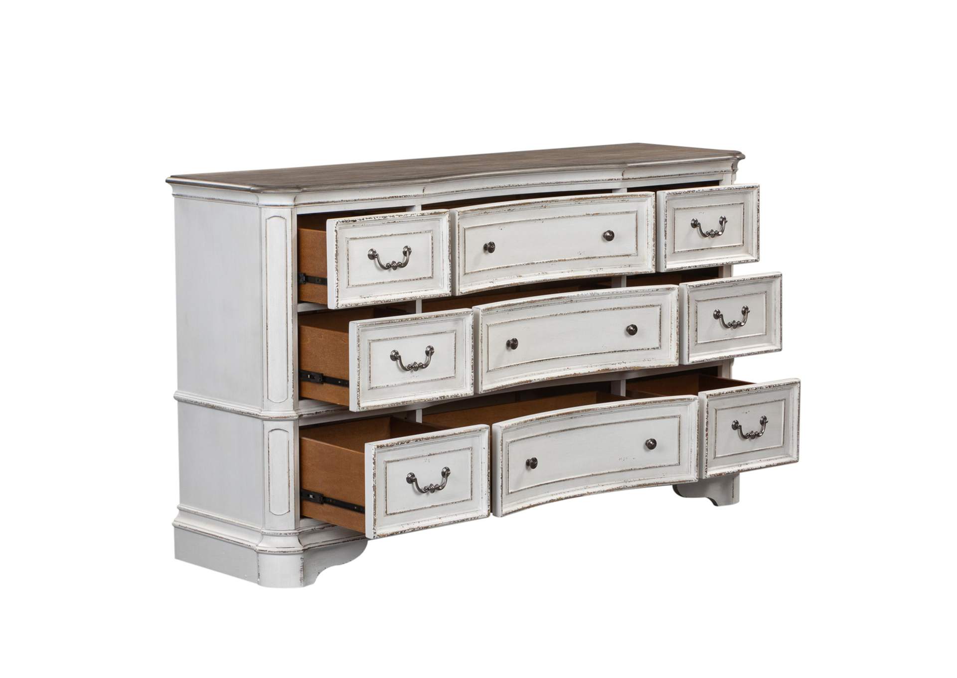 Magnolia Manor 9 Drawer Dresser,Liberty