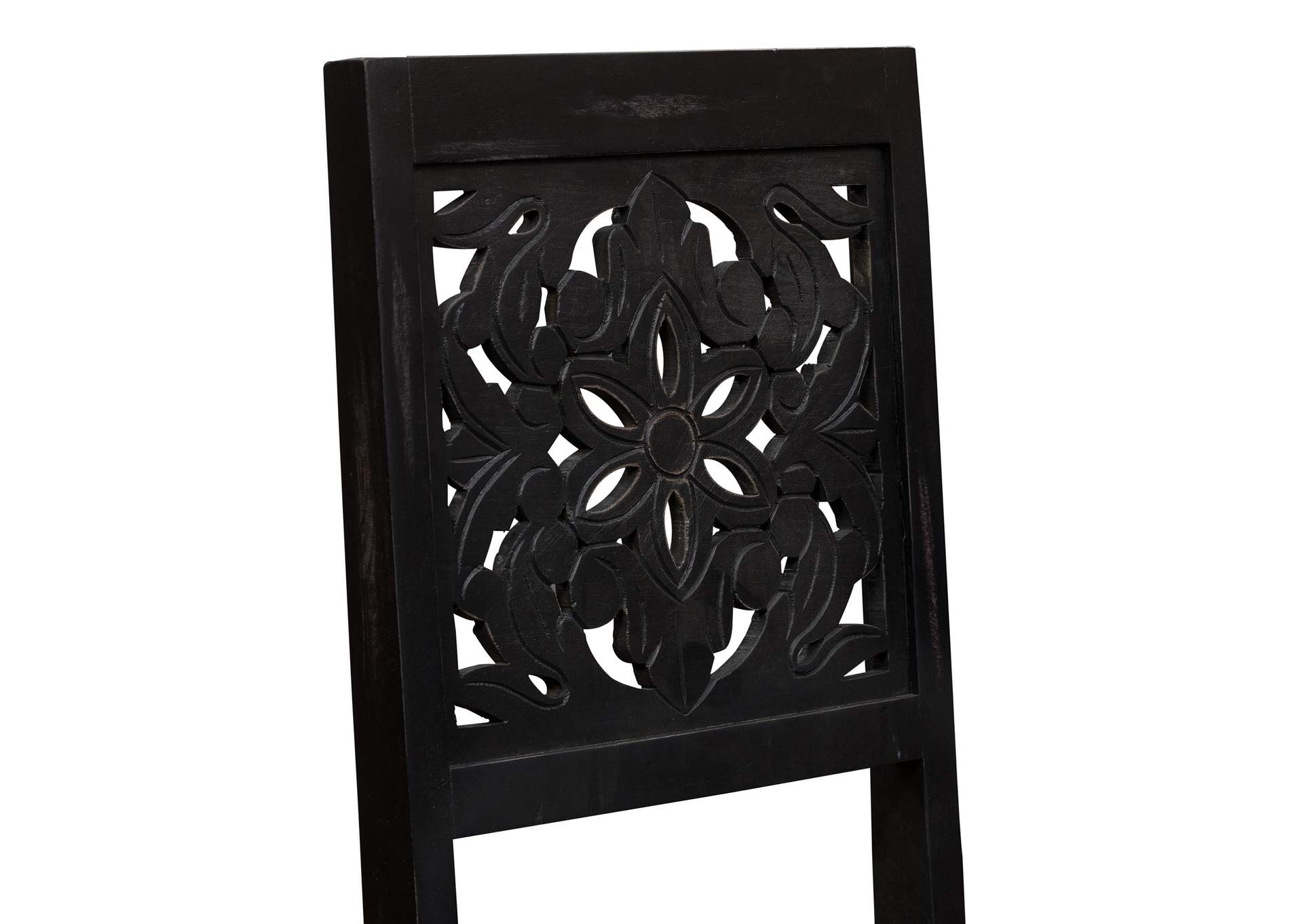 Trellis Lane Accent Chair - Black,Liberty