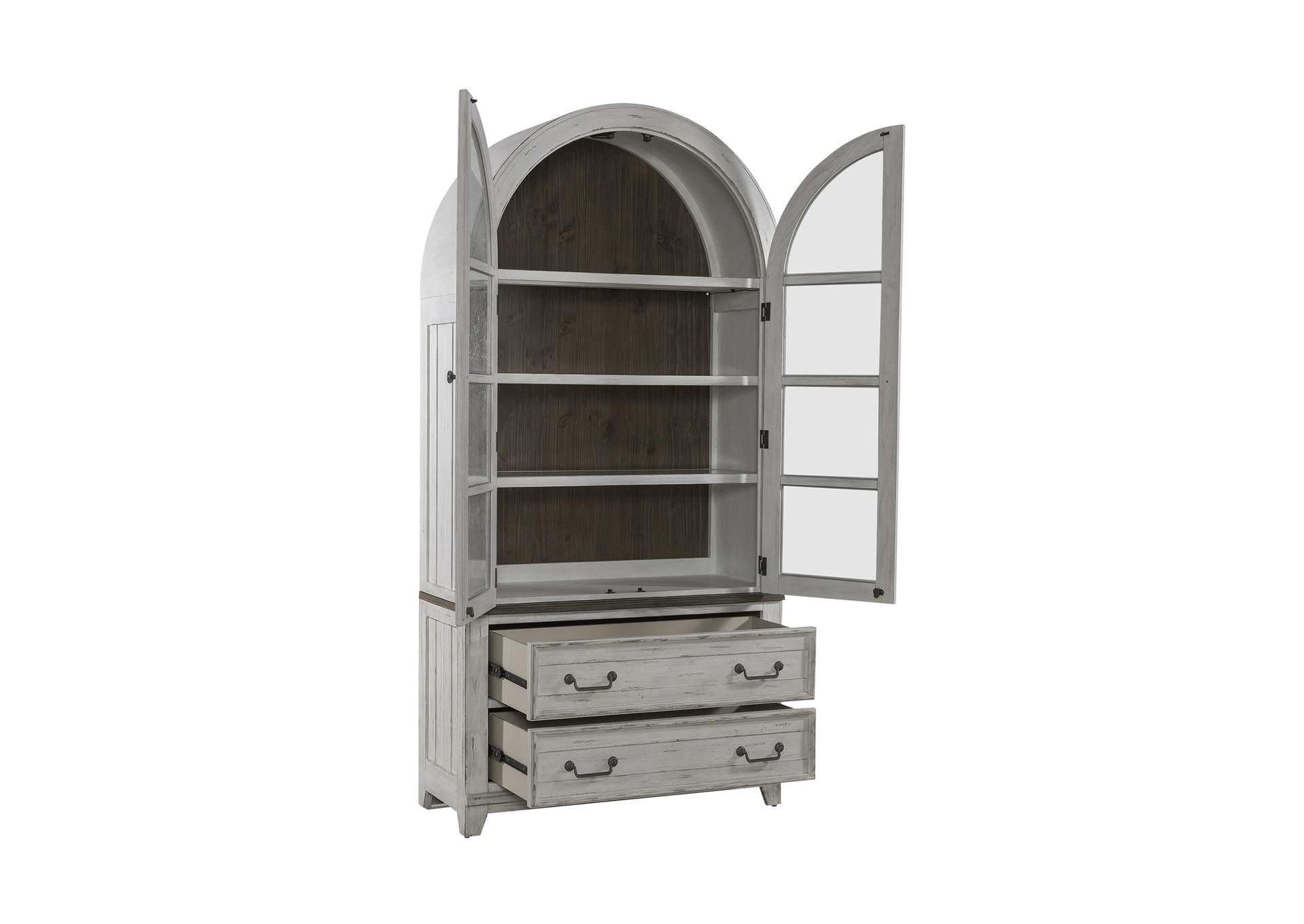 River Place Curio Cabinet,Liberty