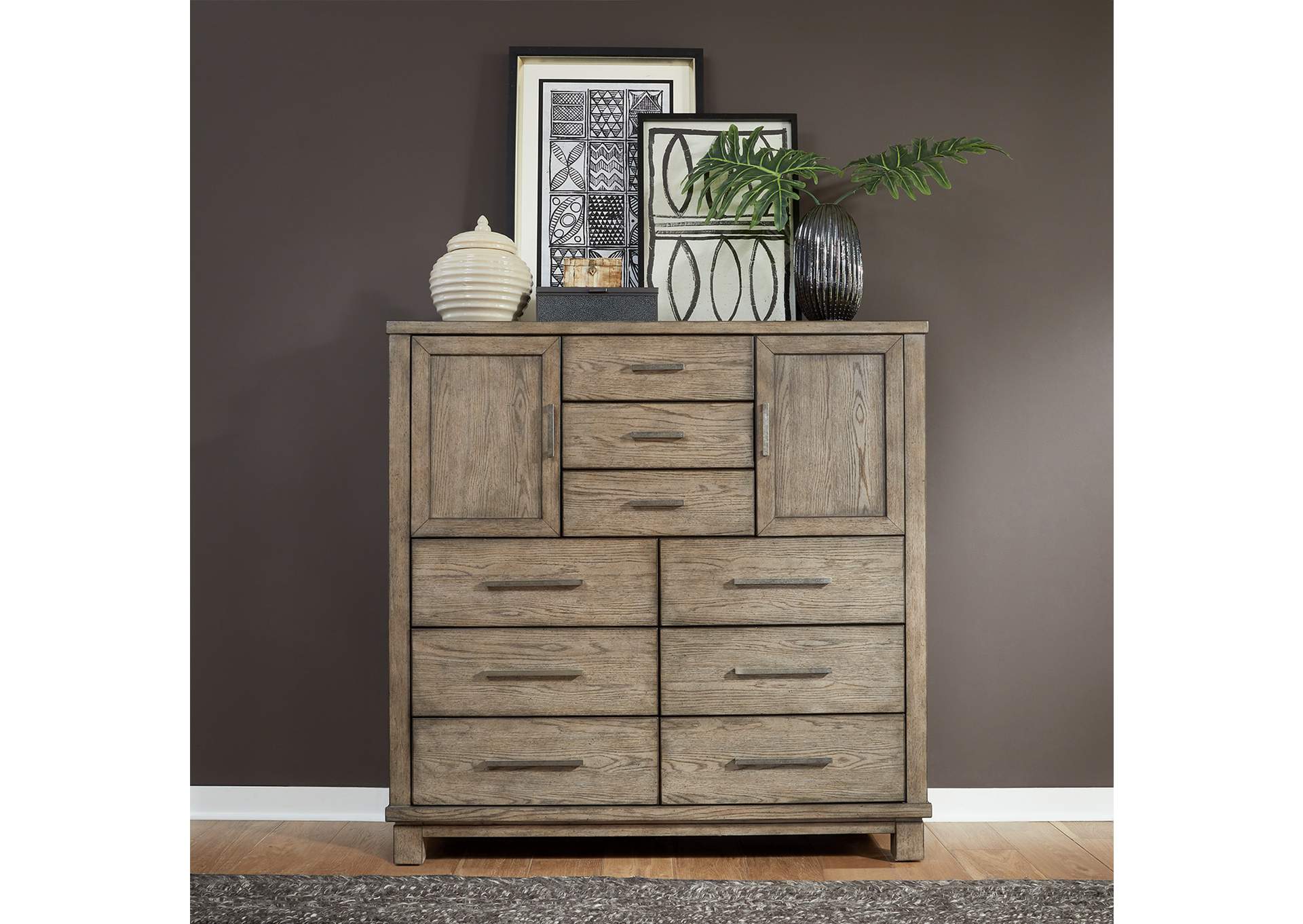 Canyon Road 9 Drawer 2 Door Chesser,Liberty