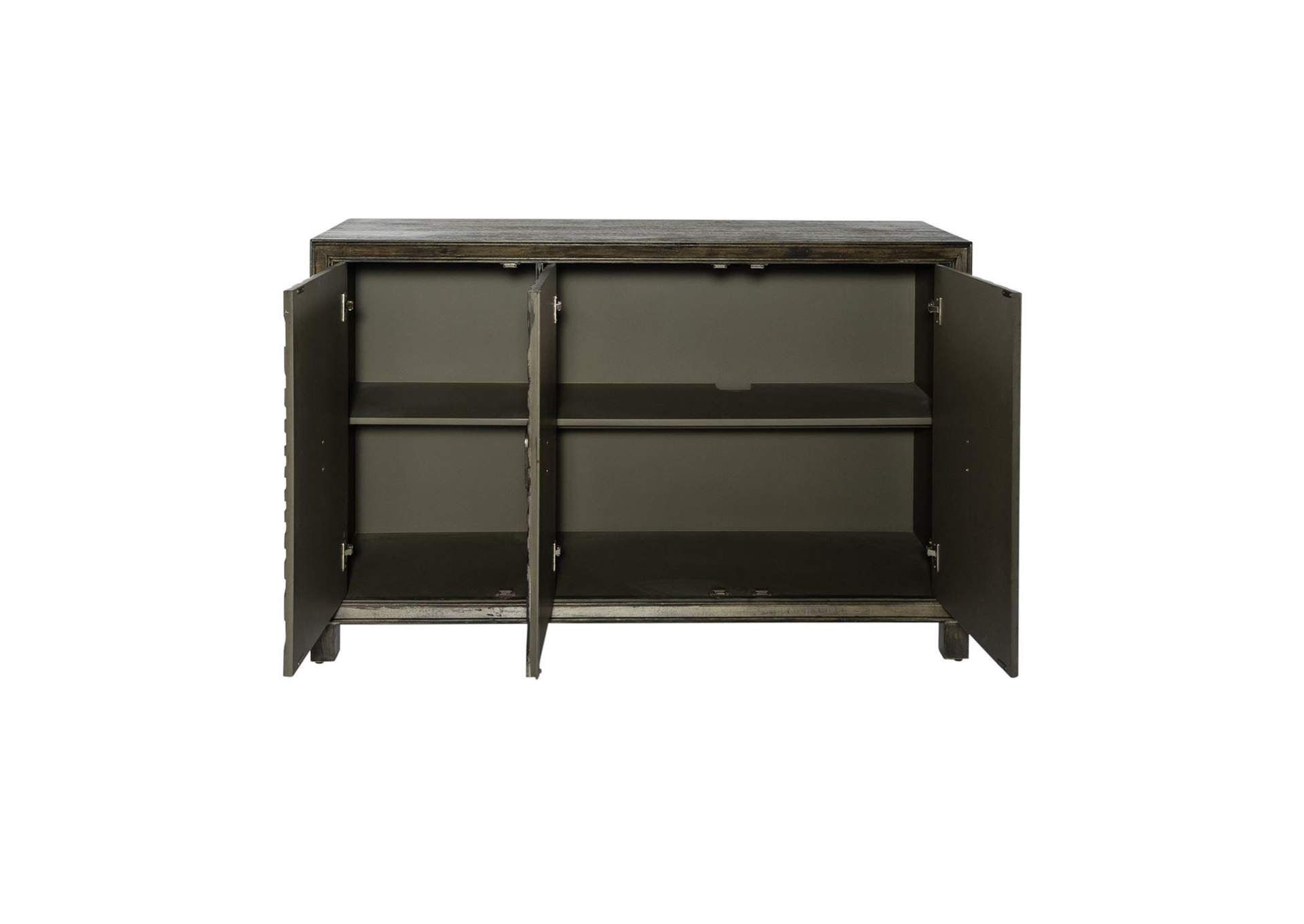 Chaucer 3 Door Accent Cabinet,Liberty