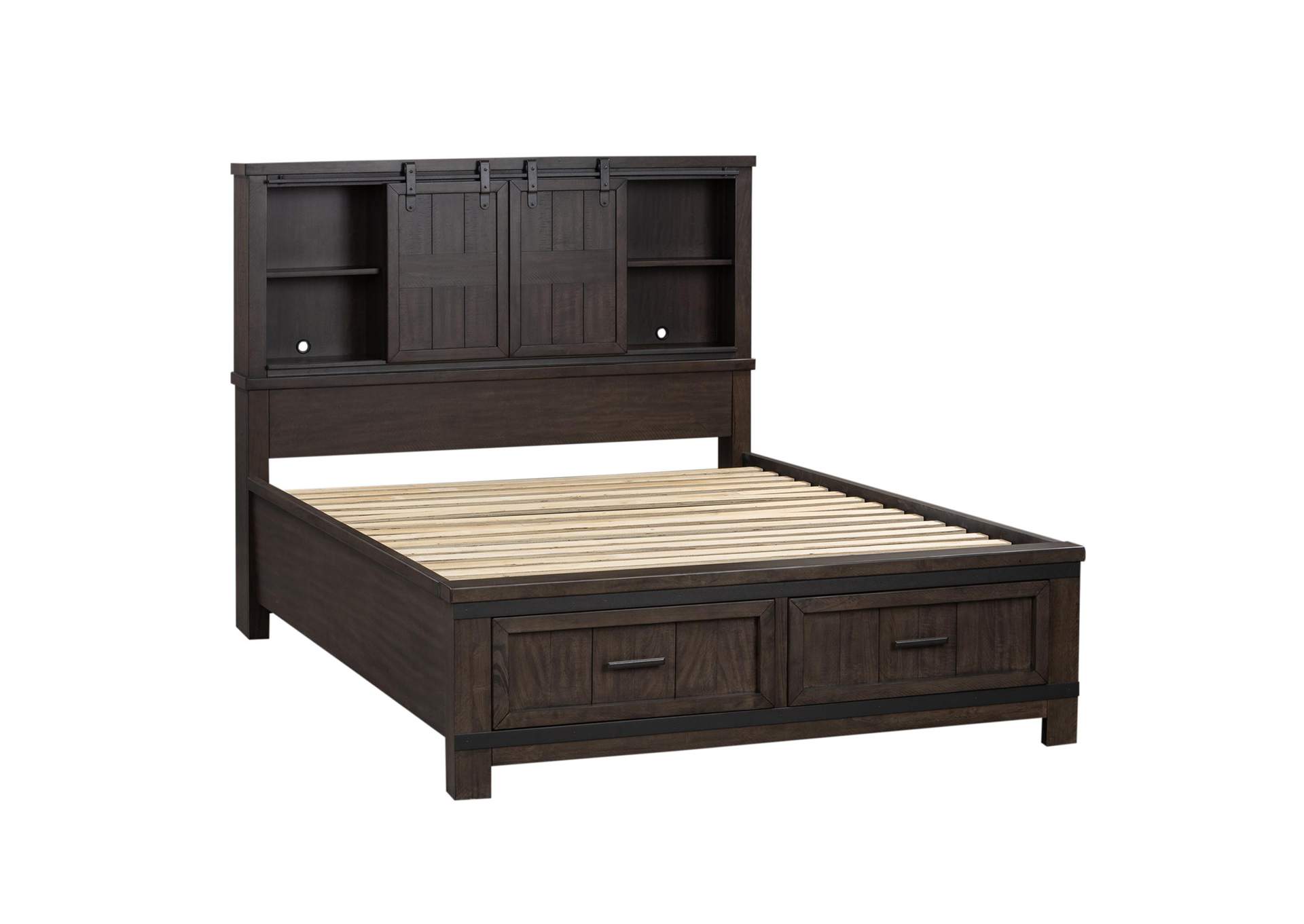 Thornwood Hills King Bookcase Bed,Liberty