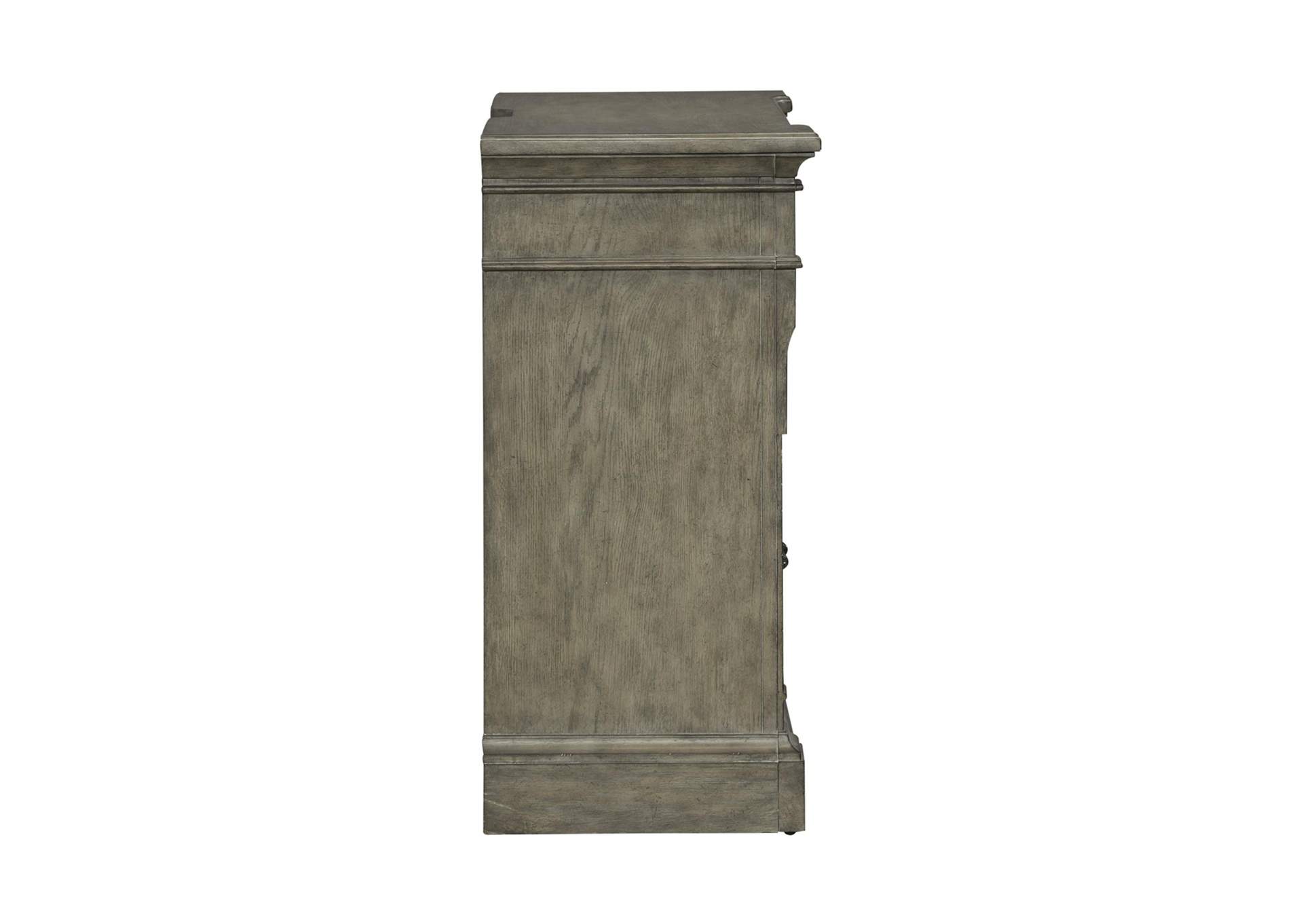 Town & Country Bedside Chest with Charging Station,Liberty