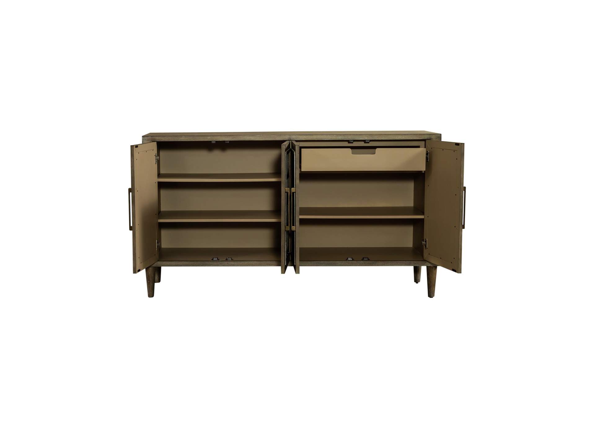 Devonshire 4 Door Accent Cabinet,Liberty