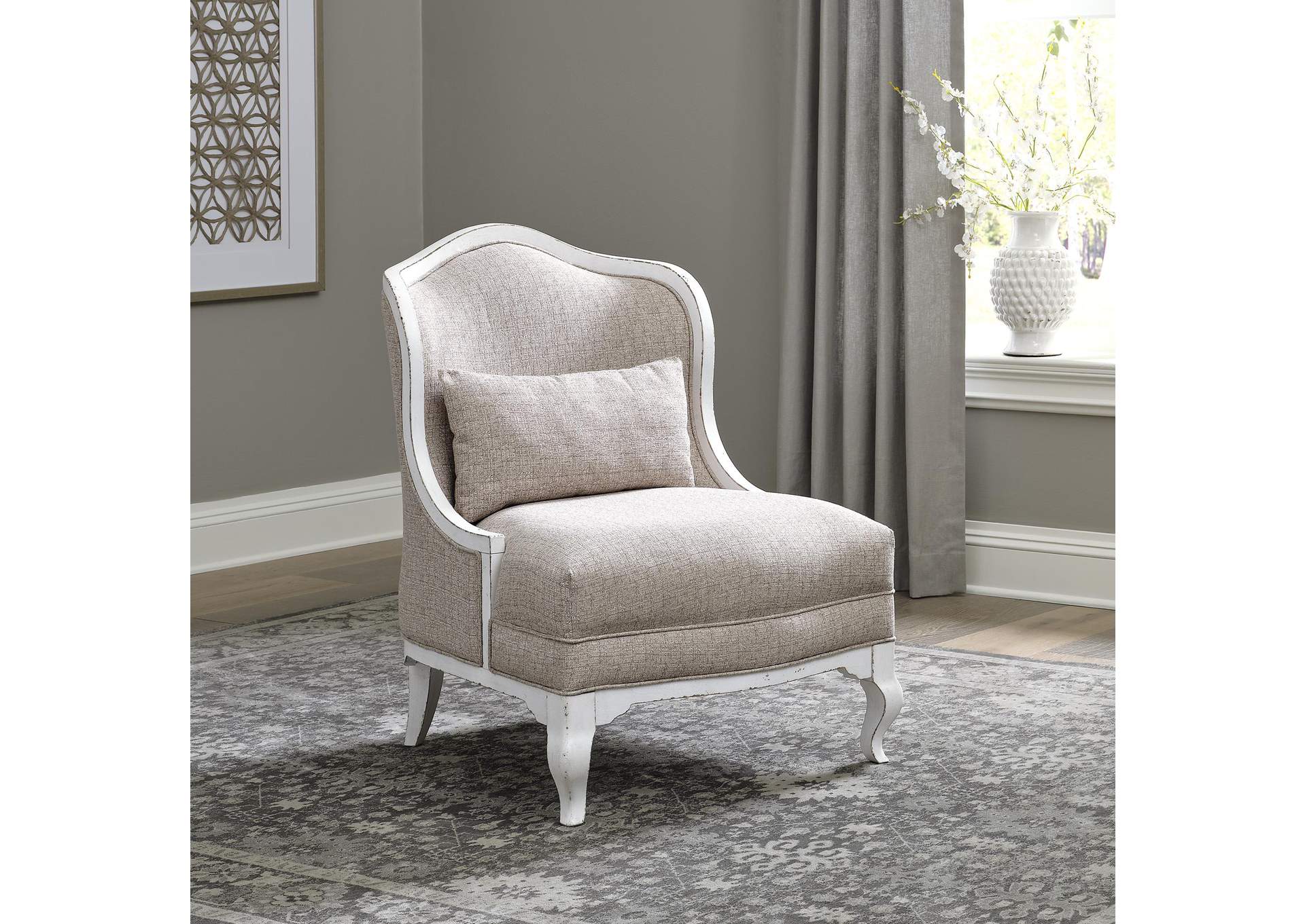 Magnolia Manor Upholstered Accent Chair,Liberty