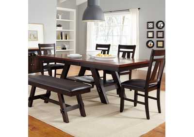 Image for 6 Piece Rectangular Table Set