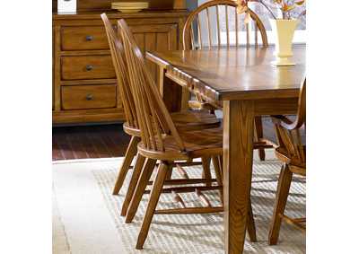 Image for Bow Back Side Chair - Oak