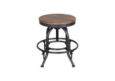 Image for Vintage Series Distressed 24 Inch Adjustable Counter Stool