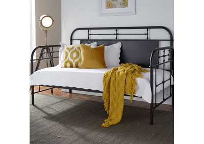 Image for Twin Metal Day Bed - Black
