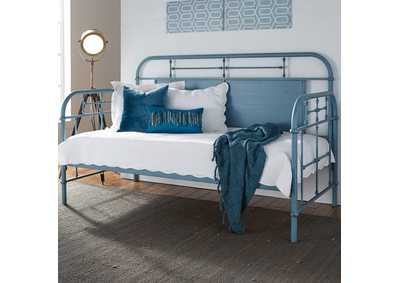 Image for Twin Metal Day Bed - Blue