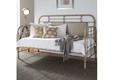 Image for Vintage Series Twin Metal Day Bed - Vintage Cream