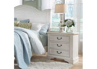 Image for Bayside 3 Drawer Night Stand