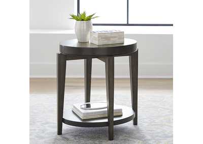 Image for Oval Chair Side Table