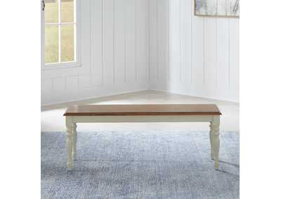 Image for Ocean Isle Bisque w/ Natural Pine Bench