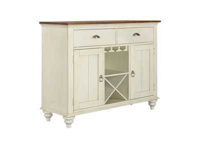 Image for Ocean Isle Bisque w/ Natural Pine Buffet