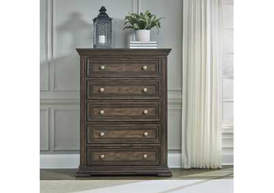 Image for Big Valley 5 Drawer Chest