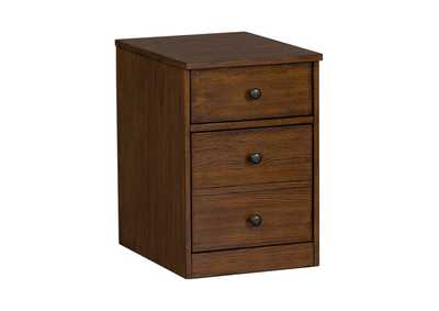 Image for Hearthstone Ridge Rustic Oak Mobile File Cabinet